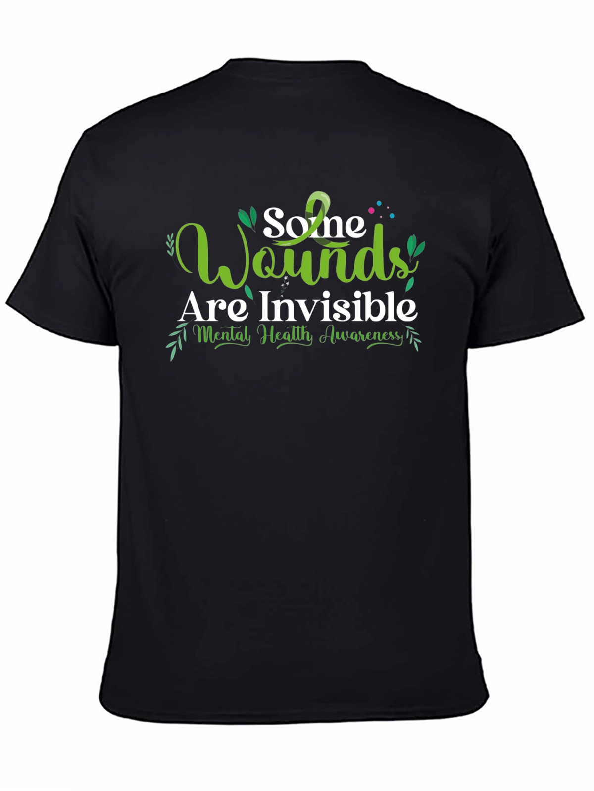 Mental Health Awareness T-Shirt - Invisible Wounds