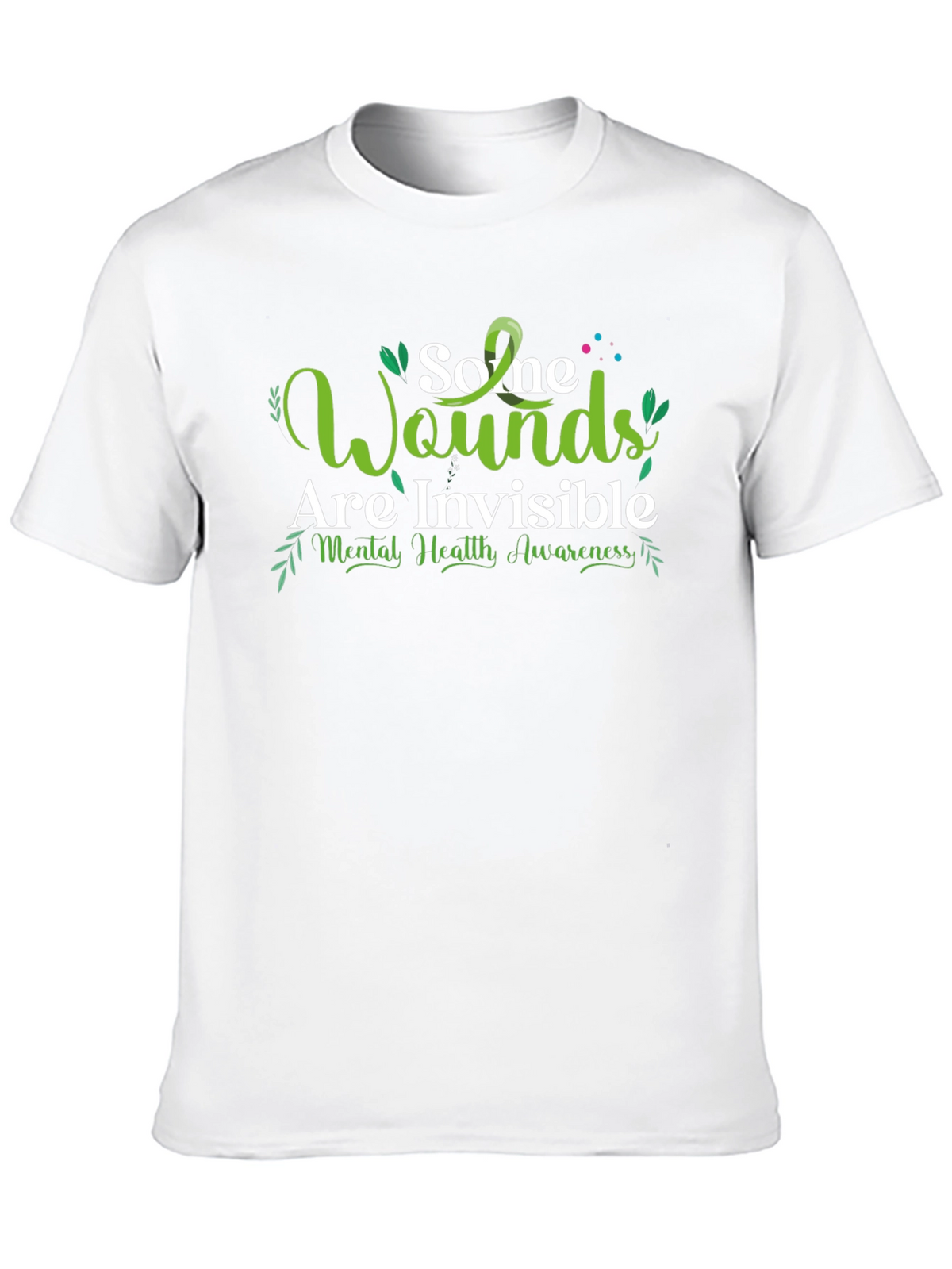 Mental Health Awareness T-Shirt - Invisible Wounds