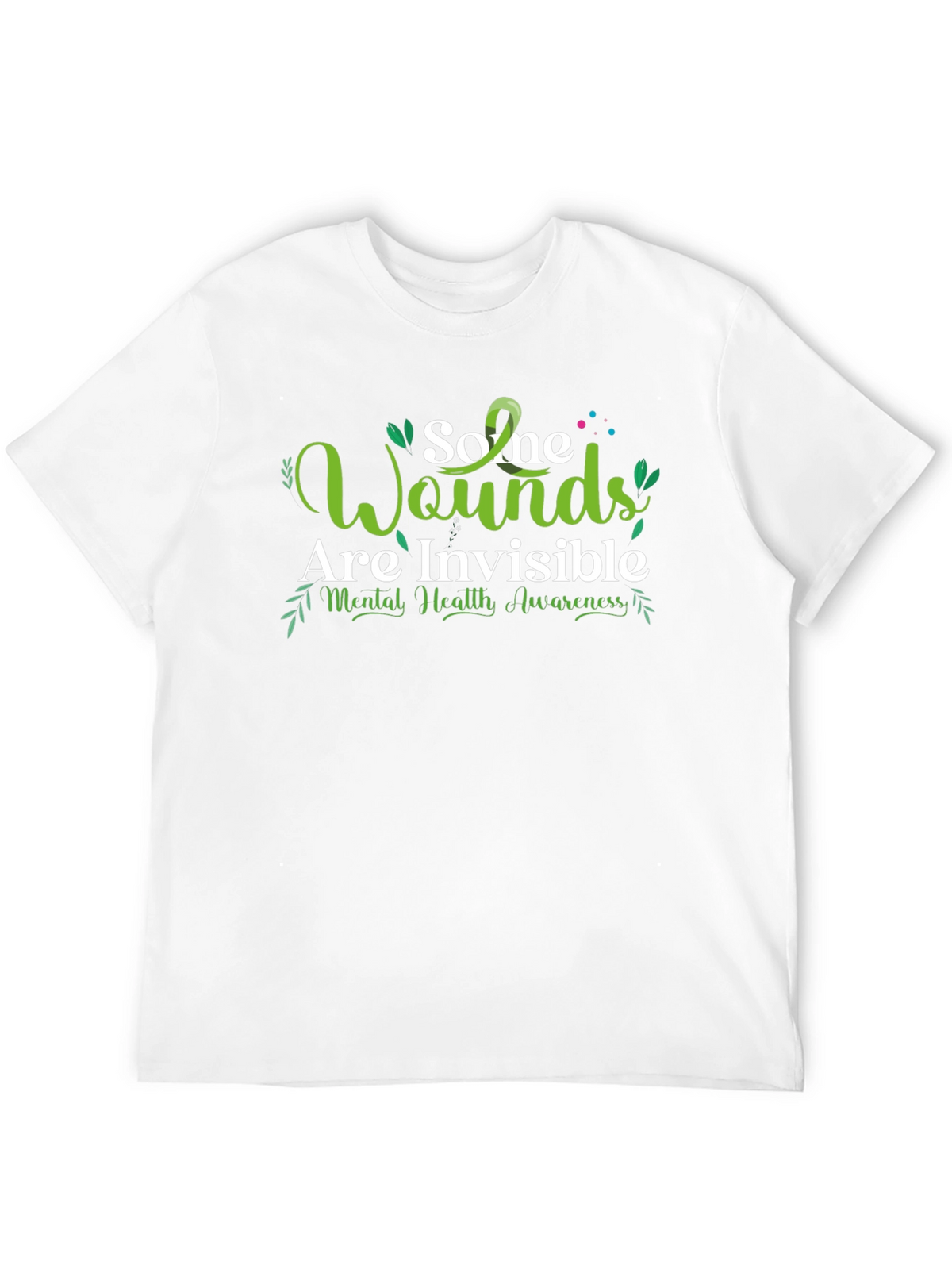Mental Health Awareness T-Shirt - Invisible Wounds