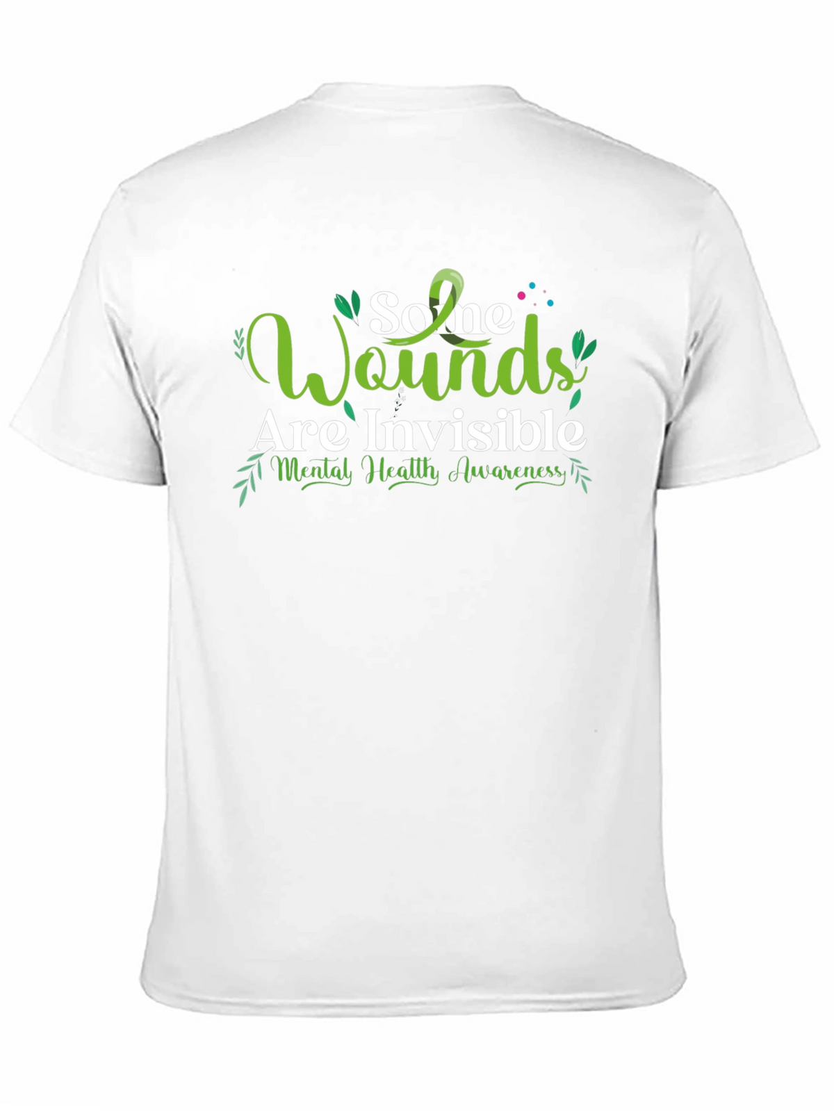 Mental Health Awareness T-Shirt - Invisible Wounds