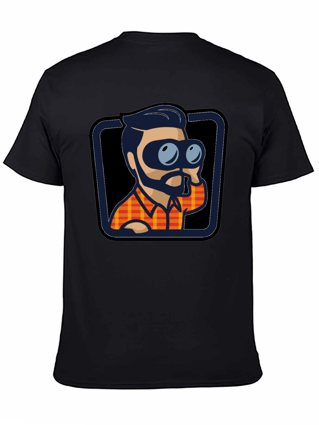 Binocular Guy T-Shirt - Black Novelty Tee