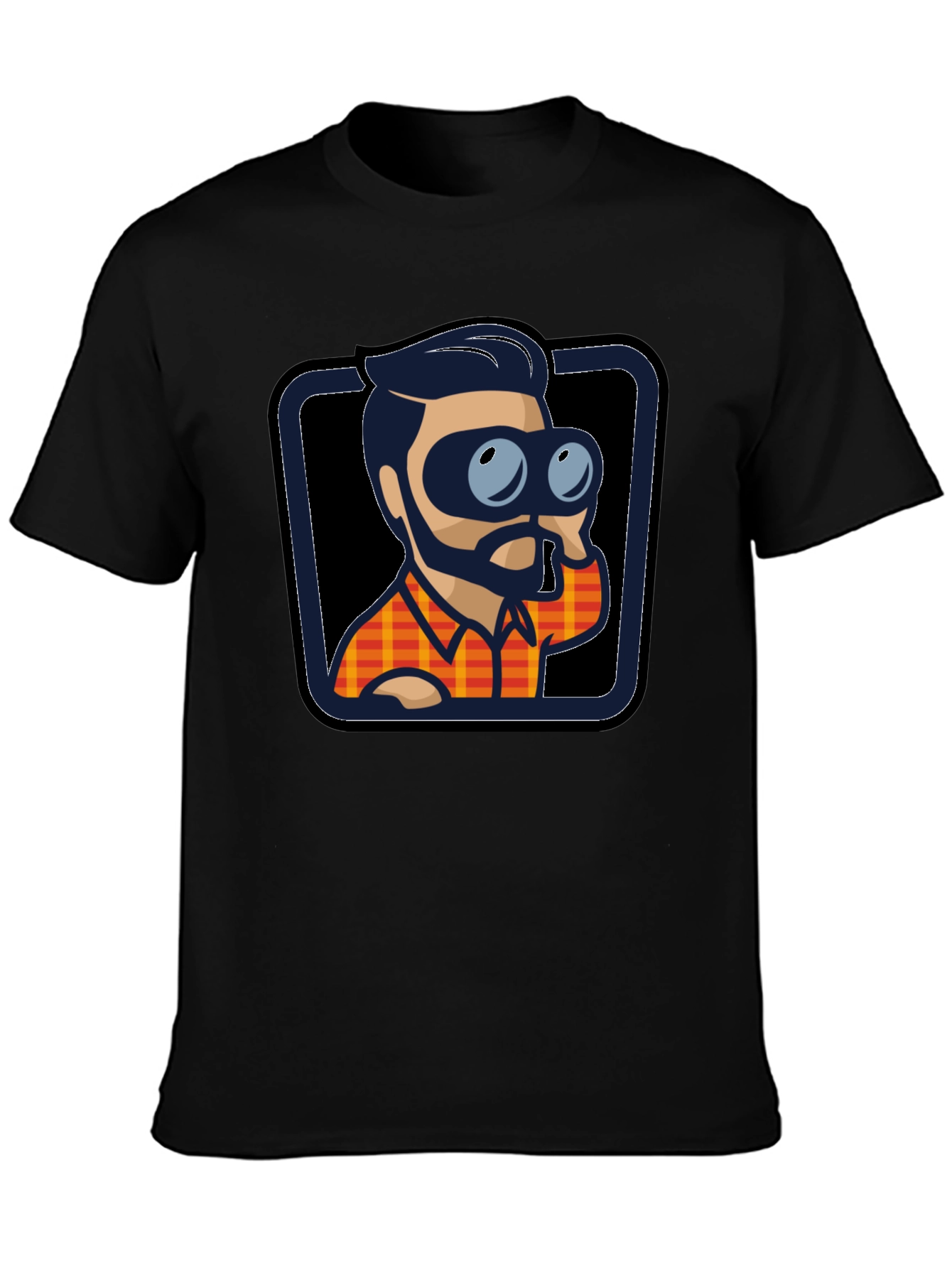 Binocular Guy T-Shirt - Black Novelty Tee