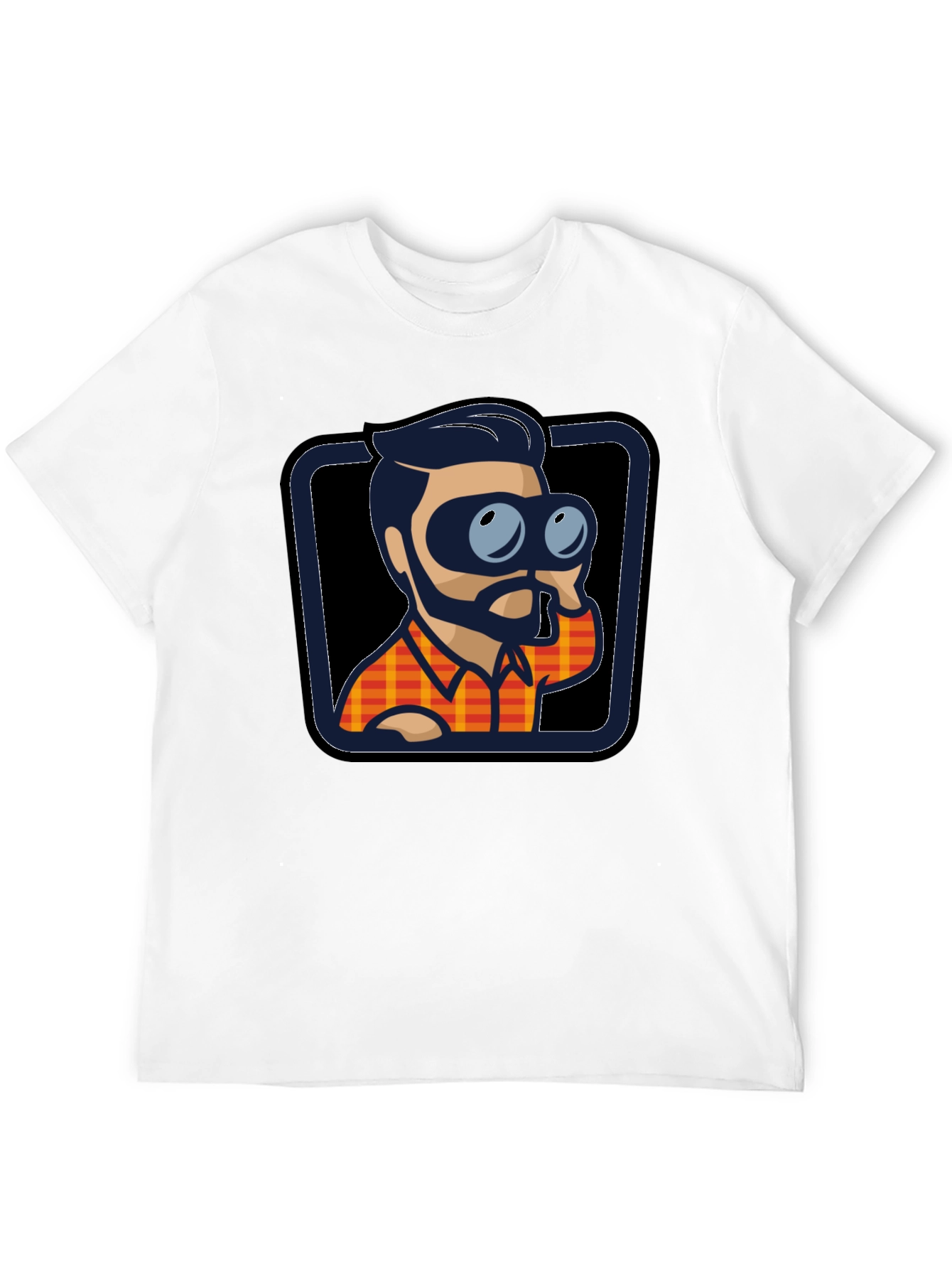 Binocular Guy T-Shirt - Black Novelty Tee