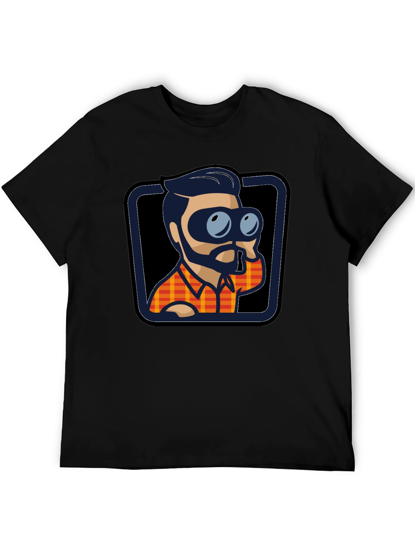 Binocular Guy T-Shirt - Black Novelty Tee