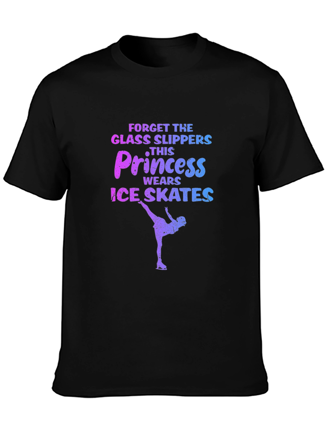 Ice Skating Princess Graphic T-Shirt