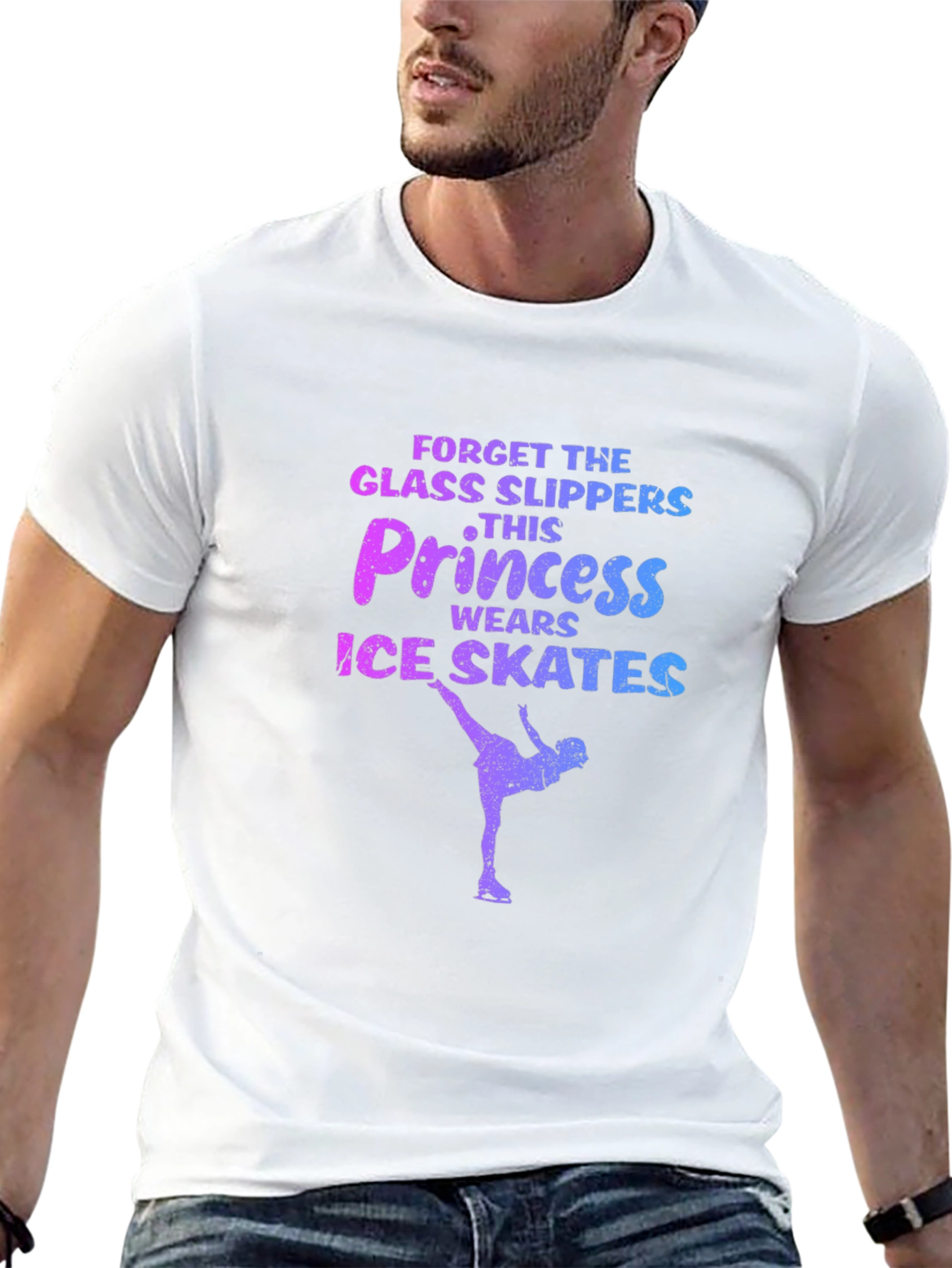 Ice Skating Princess Graphic T-Shirt