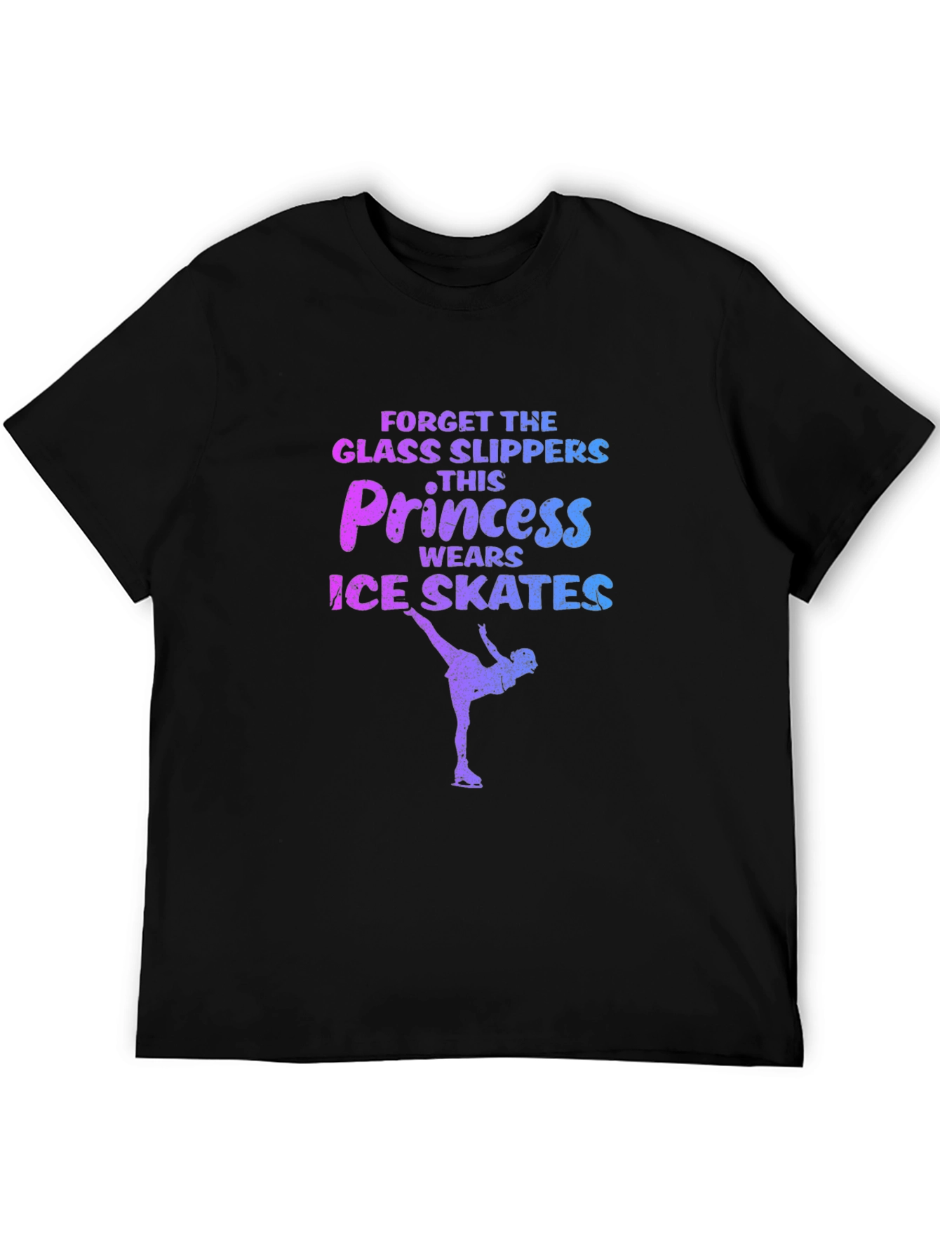 Ice Skating Princess Graphic T-Shirt