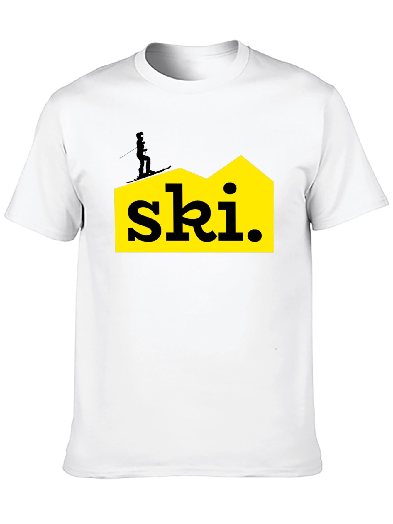 Ski Graphic Tee - Black Unisex T-Shirt