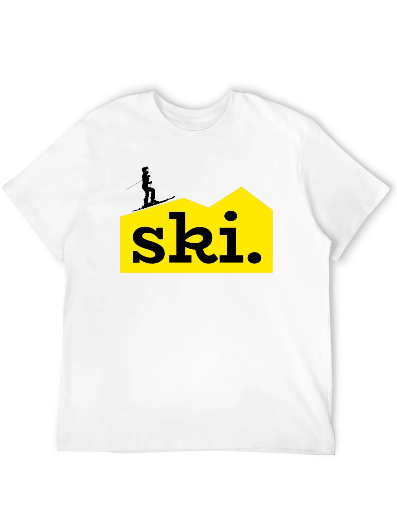 Ski Graphic Tee - Black Unisex T-Shirt