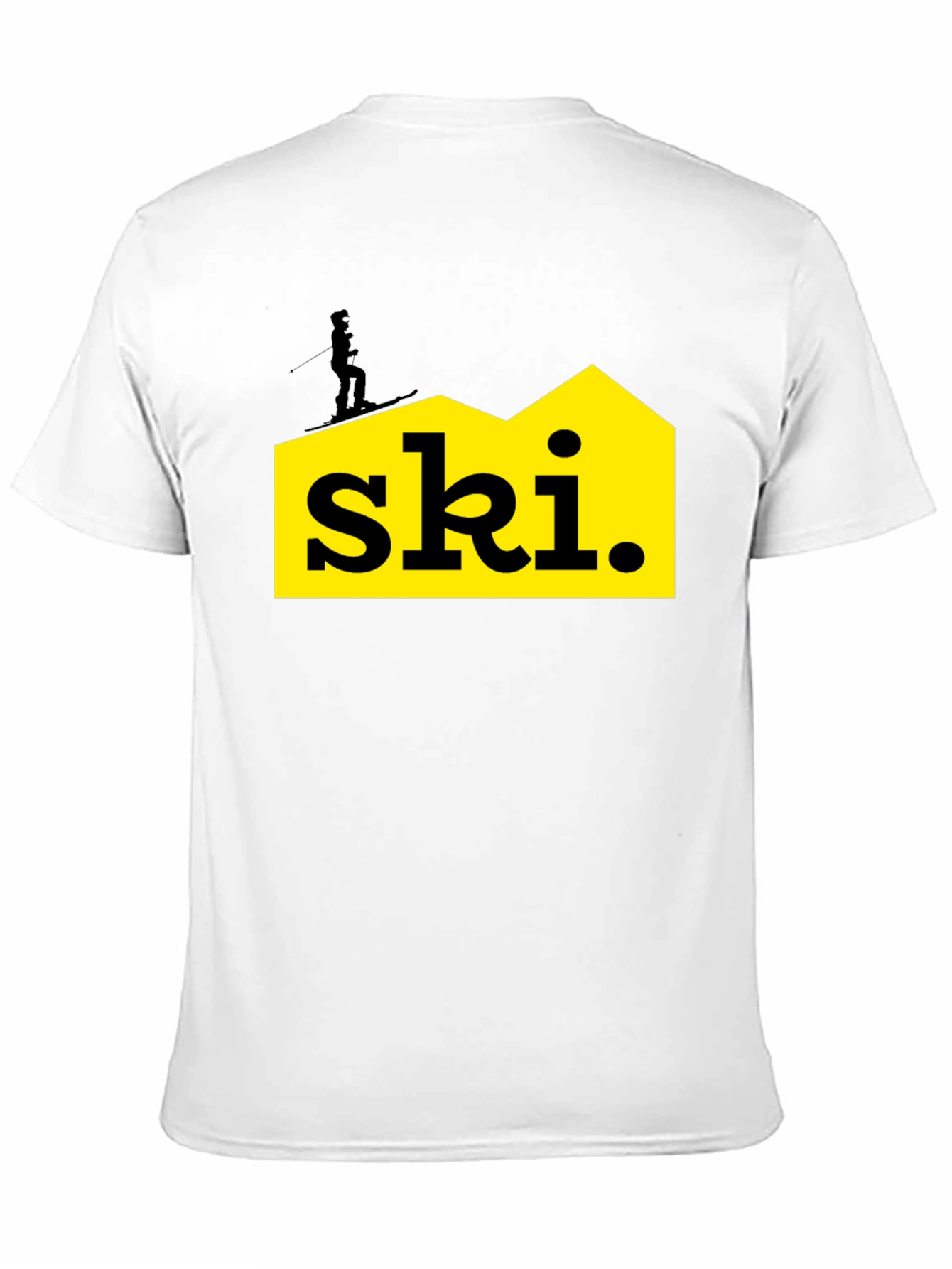 Ski Graphic Tee - Black Unisex T-Shirt