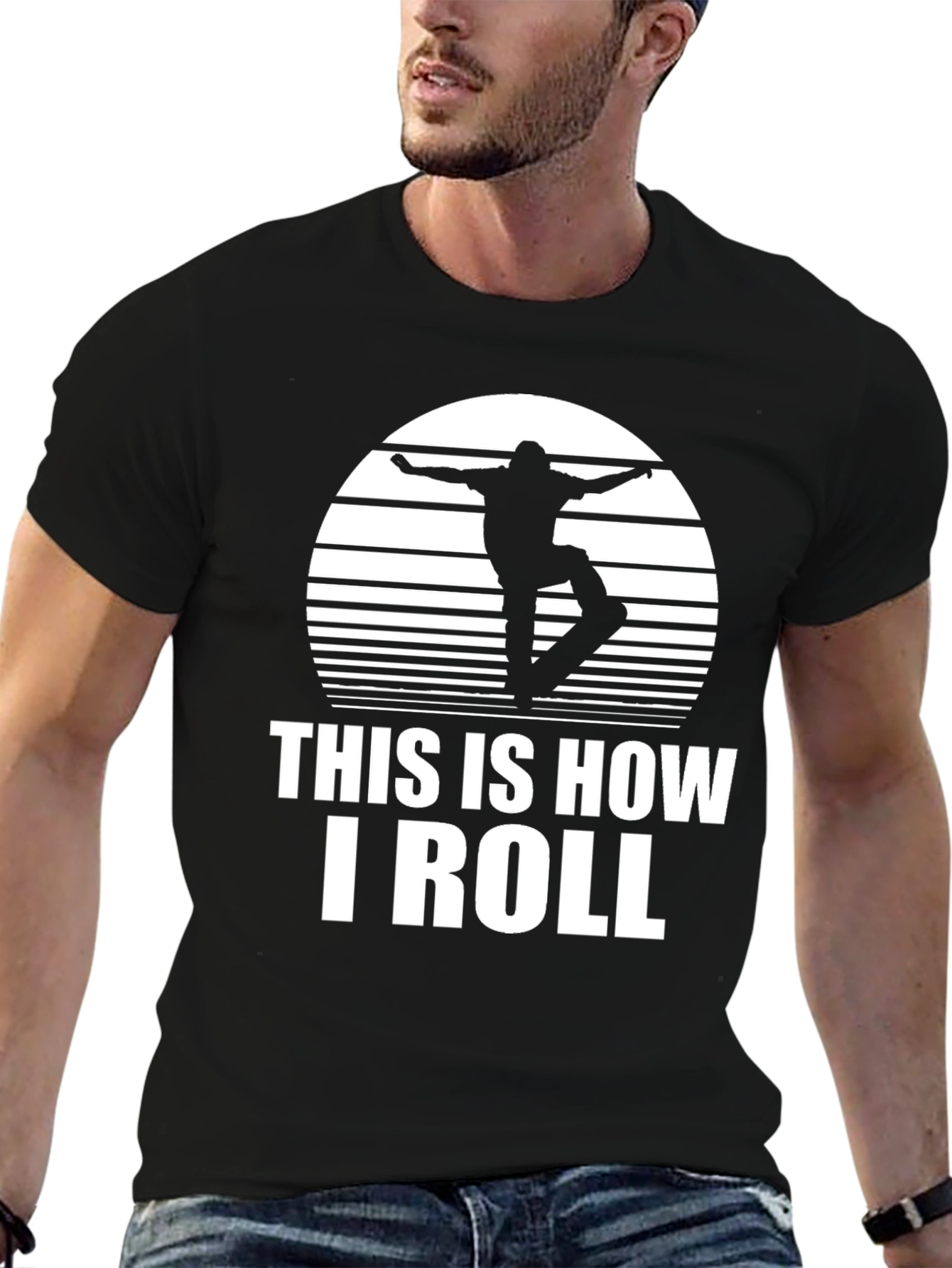 This is How I Roll Skateboarder T-Shirt