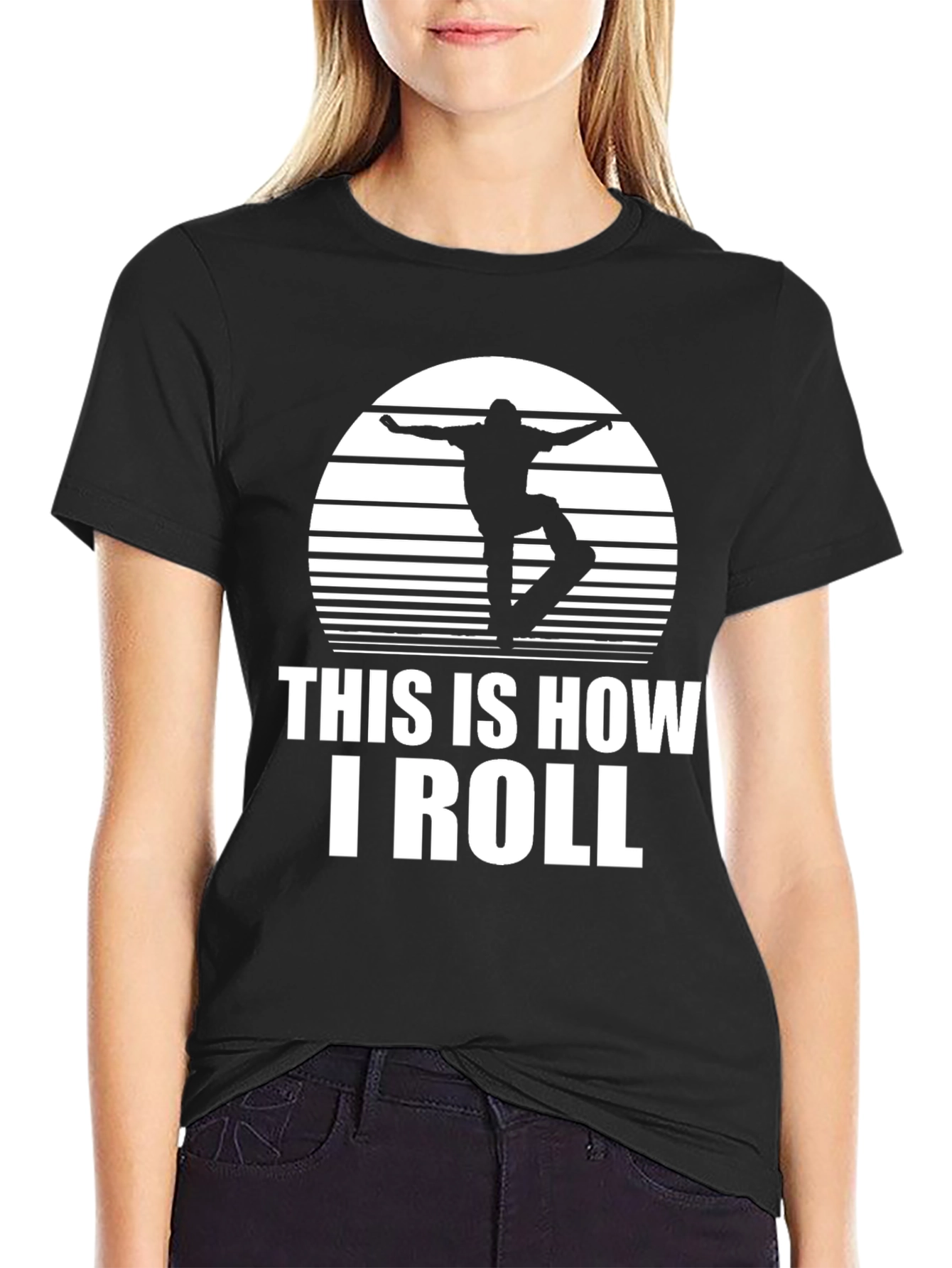 This is How I Roll Skateboarder T-Shirt