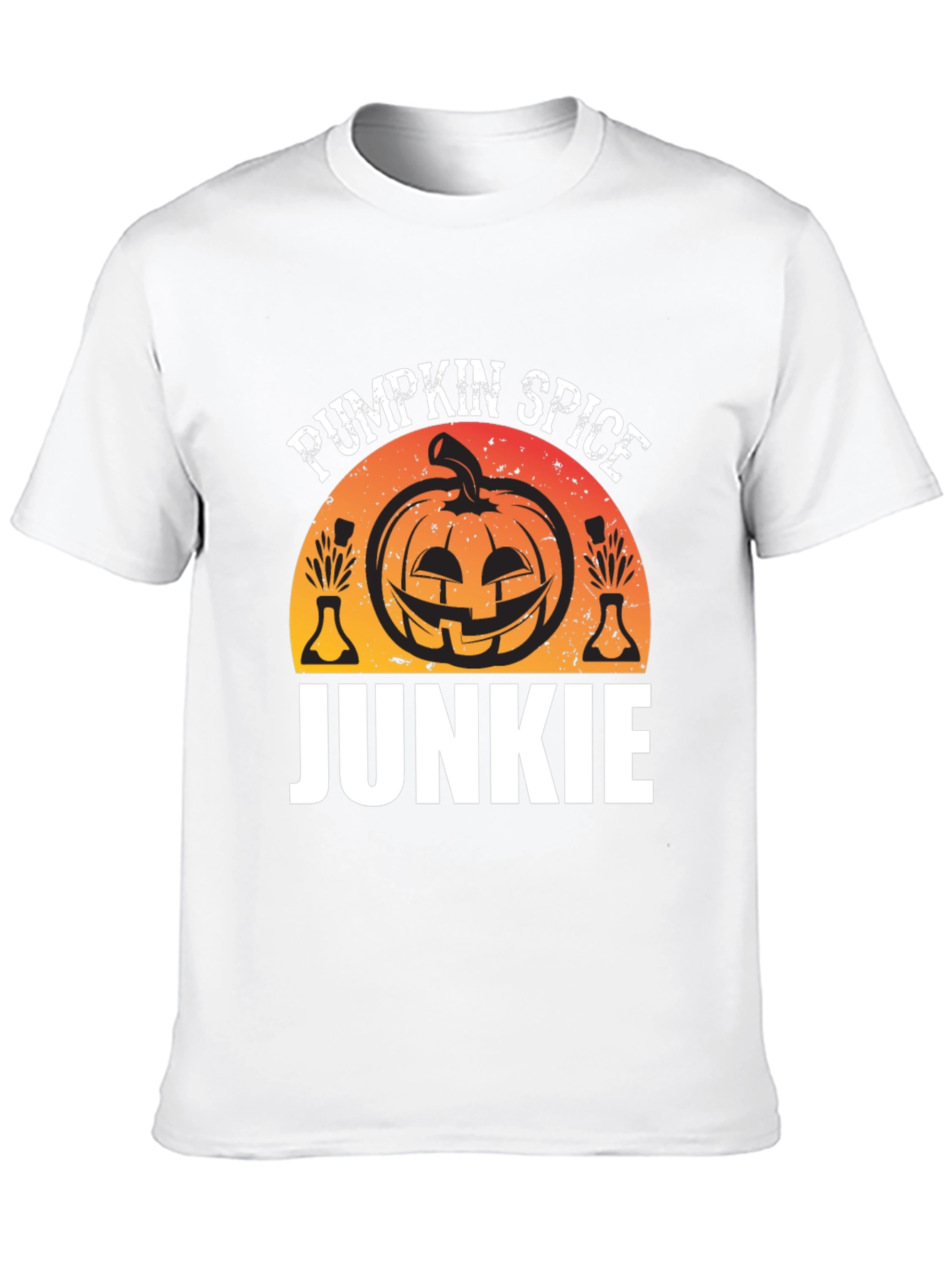 Pumpkin Spice Junkie T-Shirt Halloween Shirt