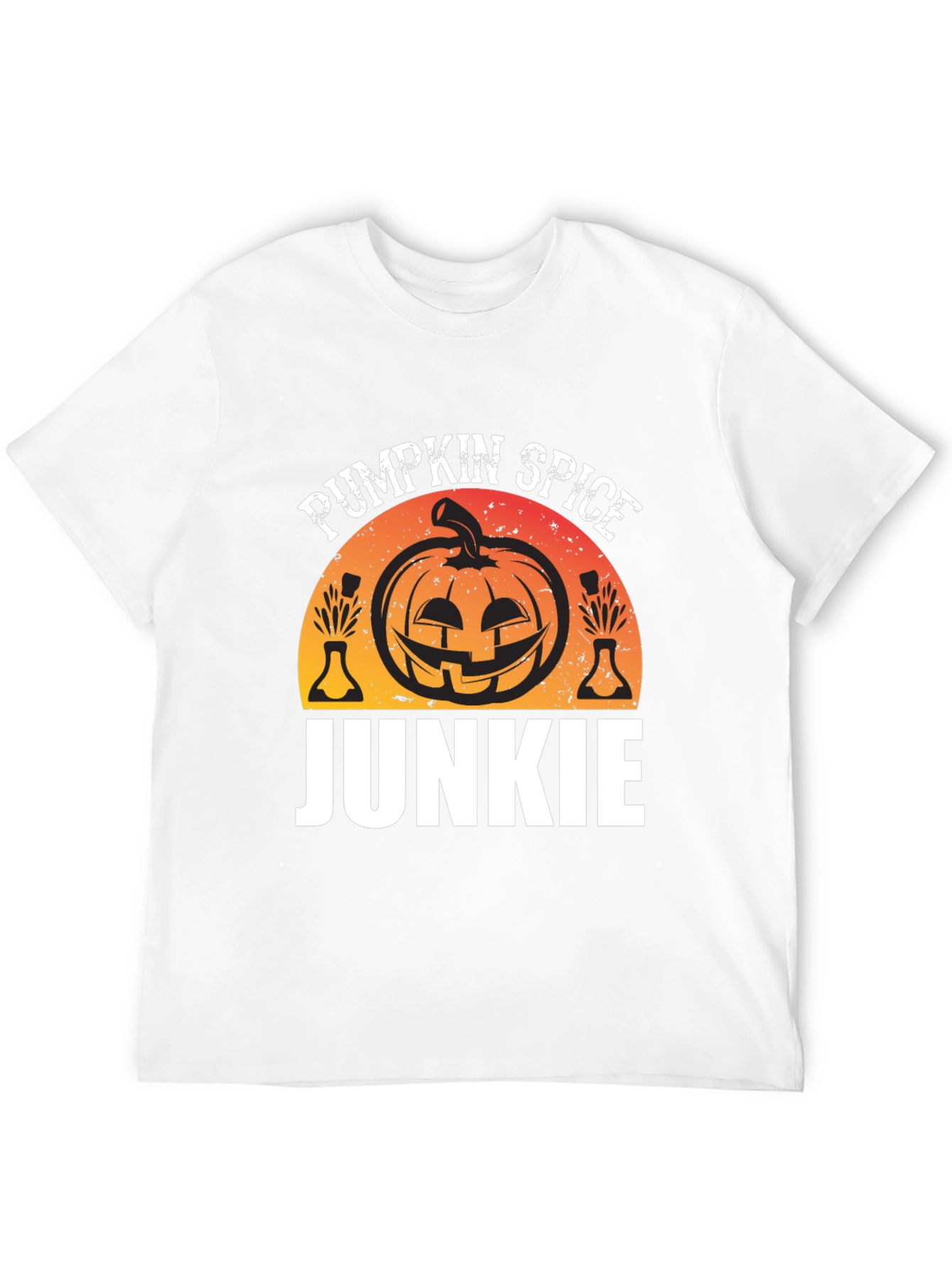 Pumpkin Spice Junkie T-Shirt Halloween Shirt