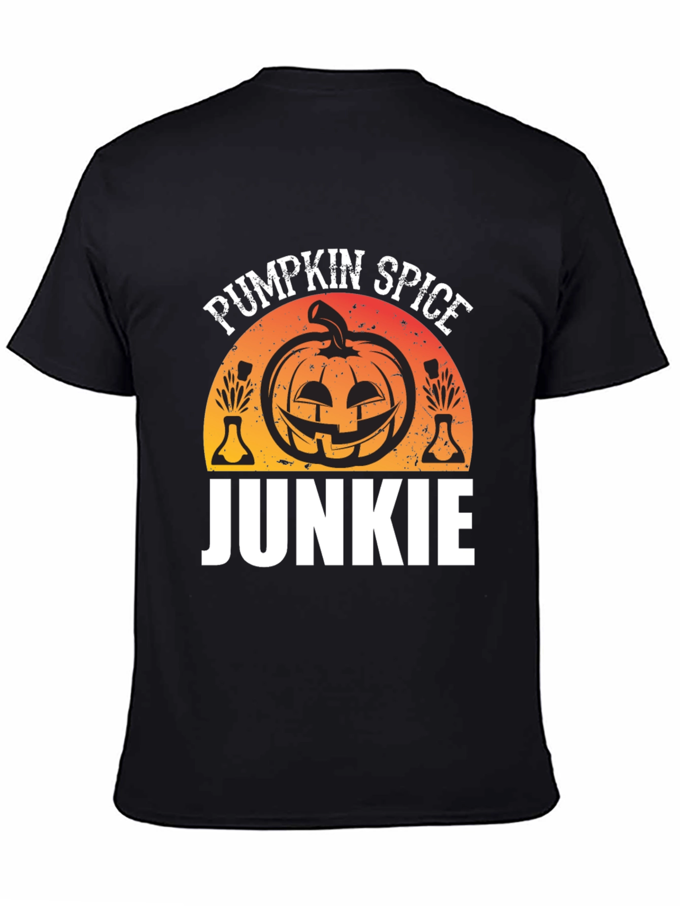 Pumpkin Spice Junkie T-Shirt Halloween Shirt