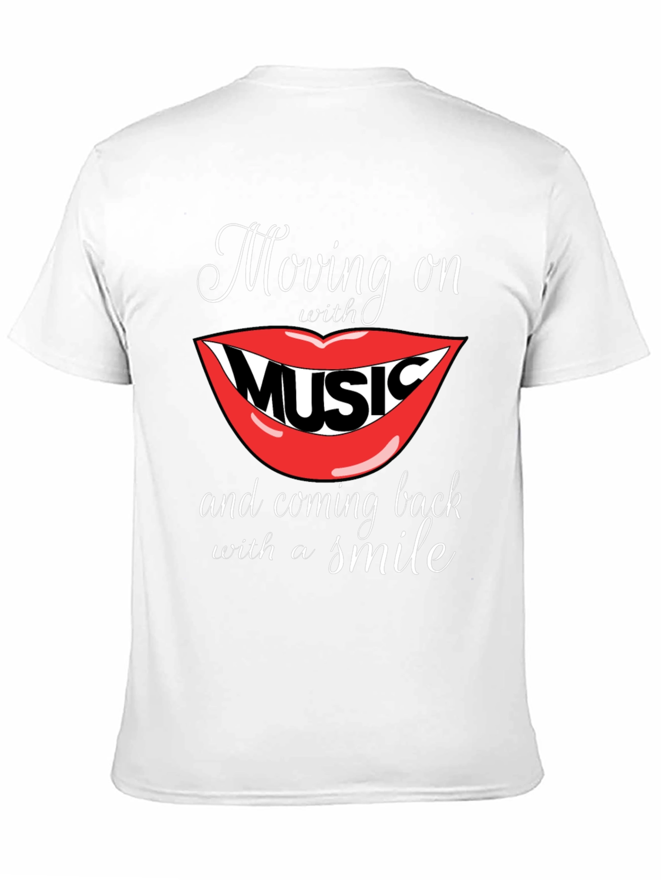 Moving On With Music Graphic Tee