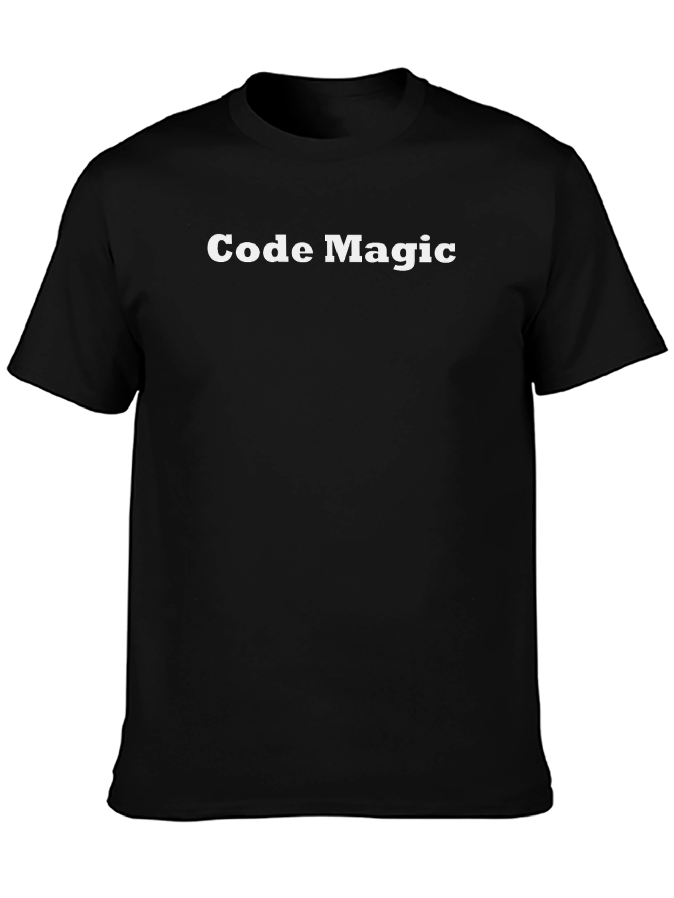 Code Magic Black T-Shirt - Programmer Gift