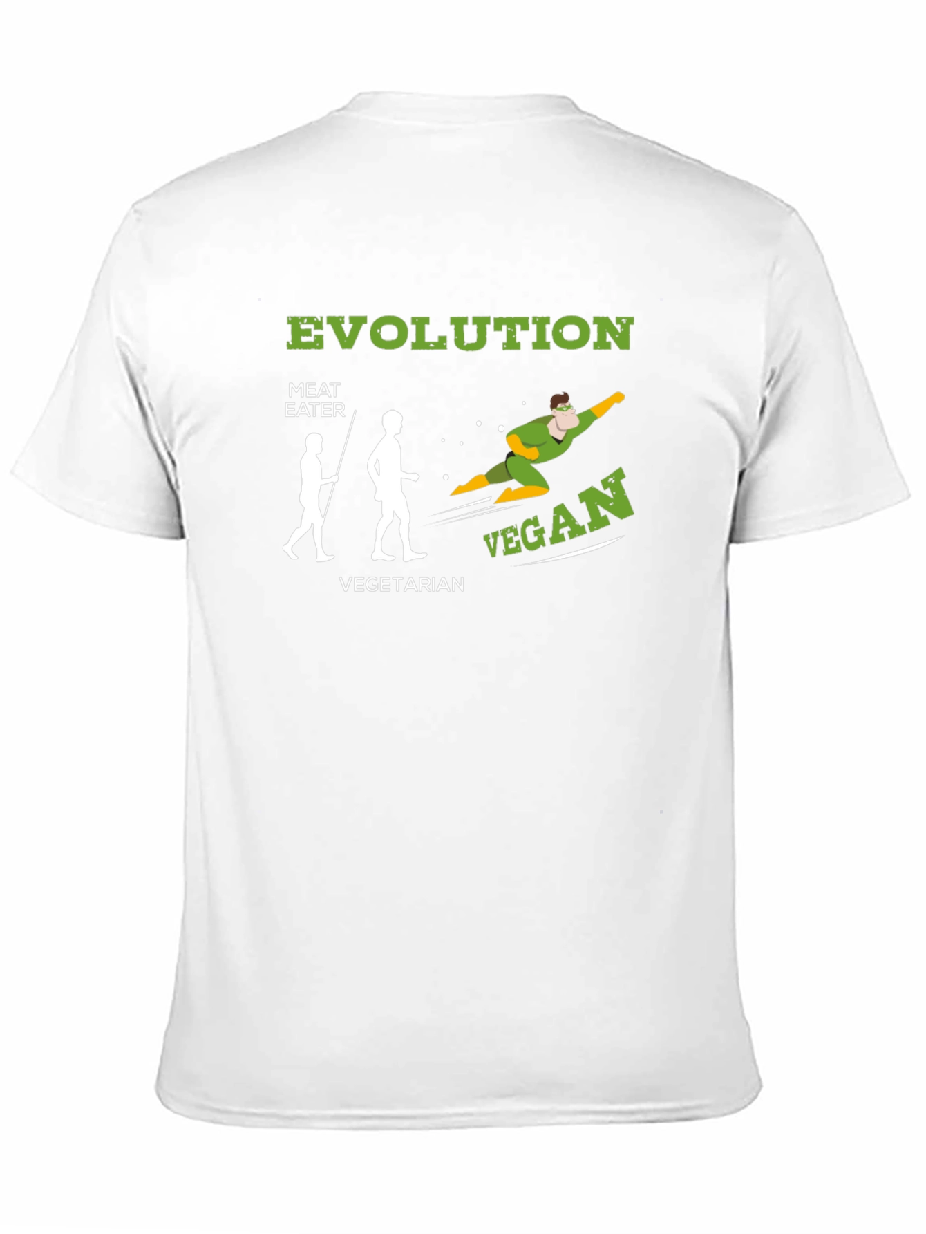 Vegan Evolution T-Shirt: Green Superfood Power!