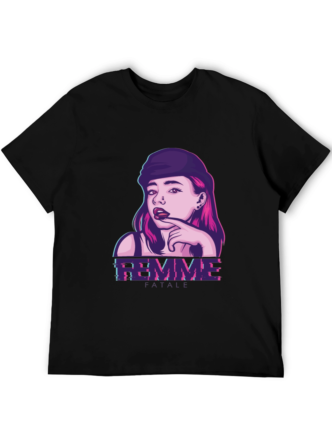 Femme Fatale Graphic Print T-Shirt