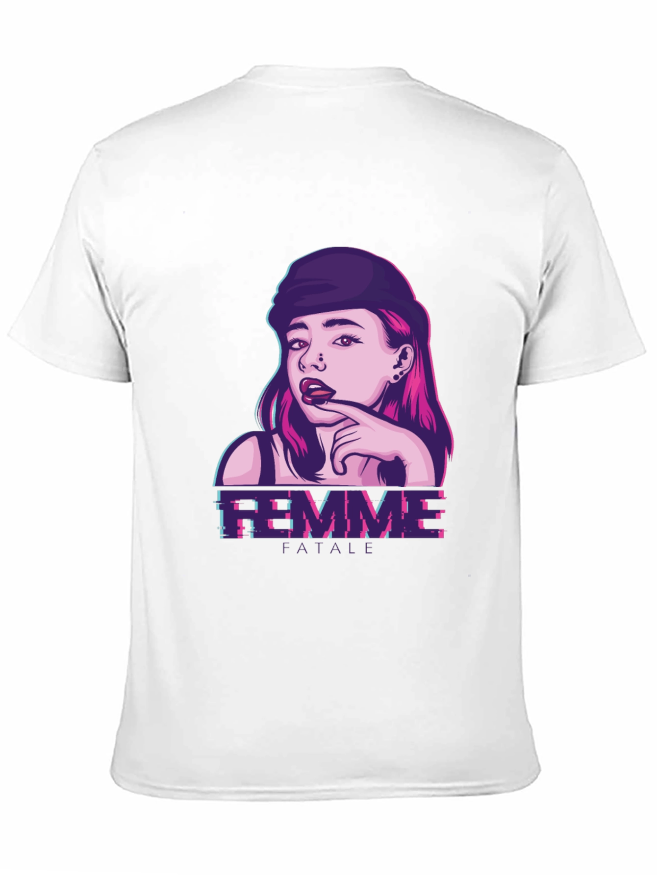 Femme Fatale Graphic Print T-Shirt