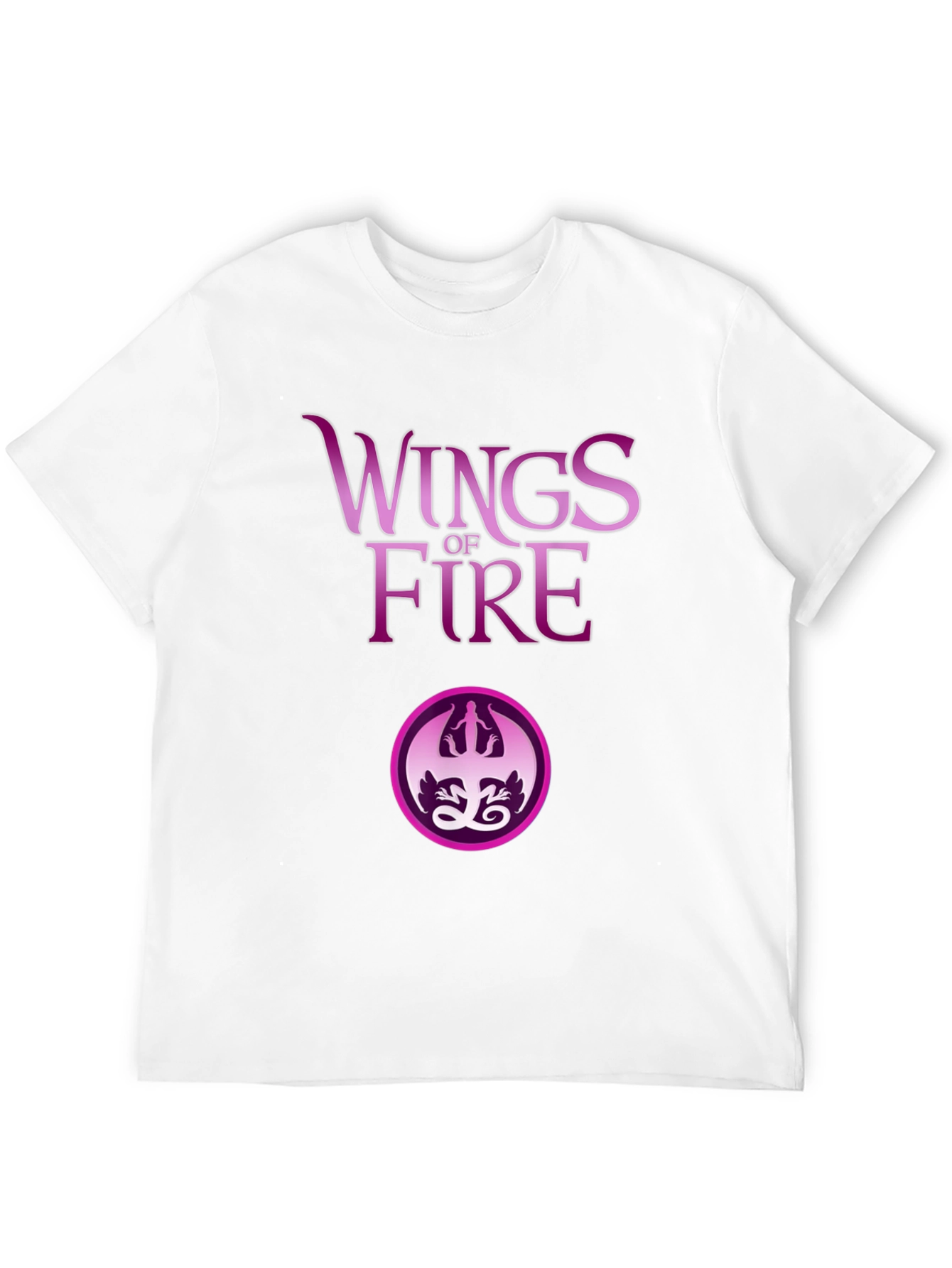 Wings of Fire Graphic Tee - Black Cotton Blend