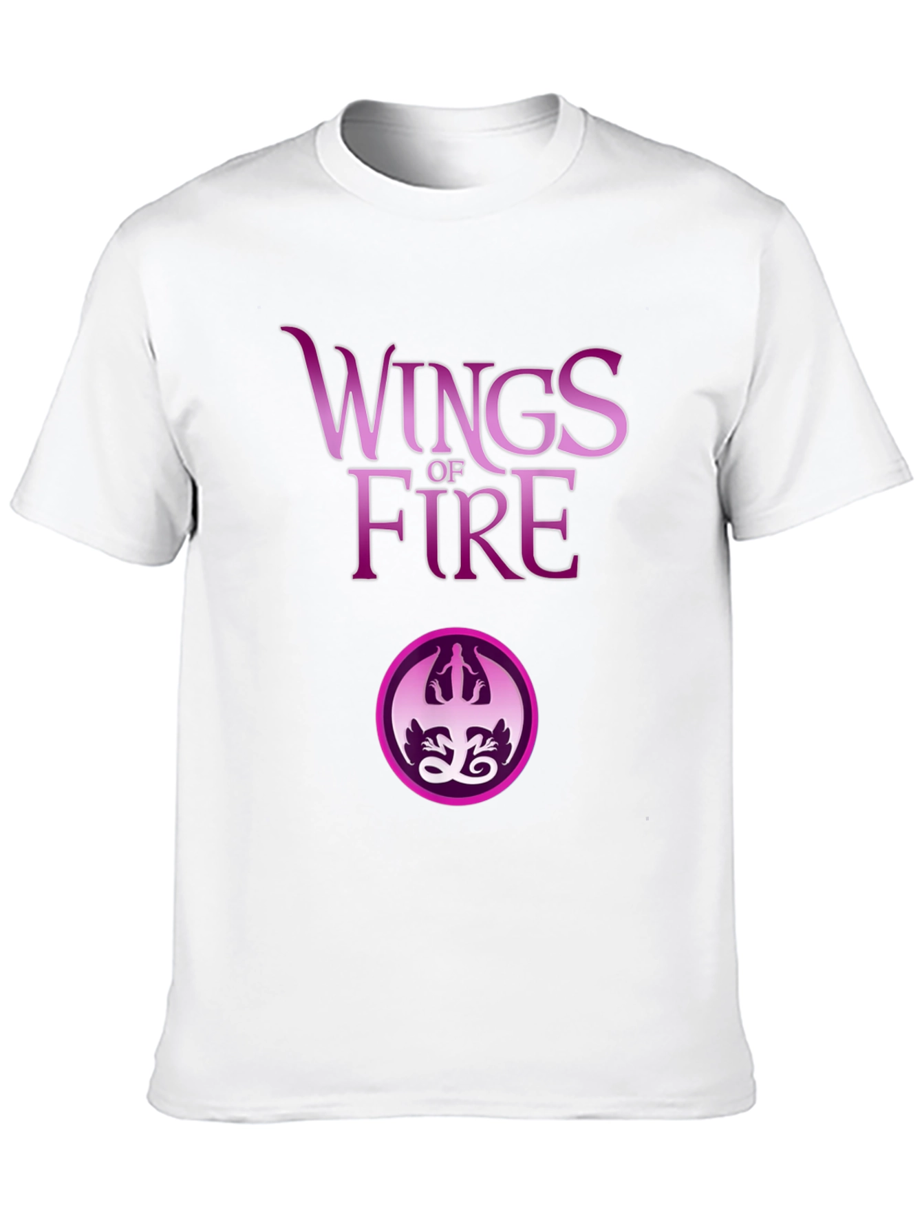 Wings of Fire Graphic Tee - Black Cotton Blend