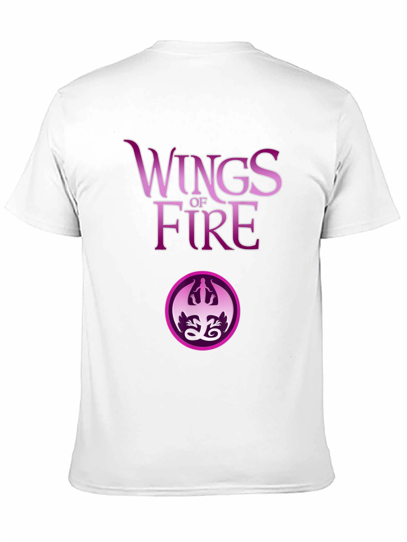 Wings of Fire Graphic Tee - Black Cotton Blend