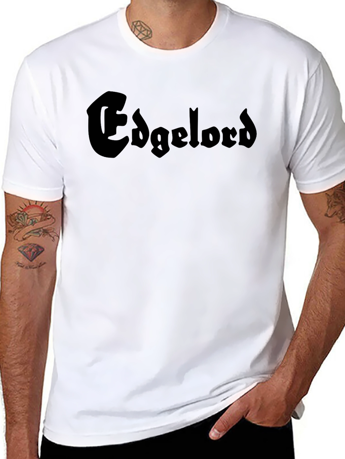 Edgelord Graphic Tee - Dark Humor Style