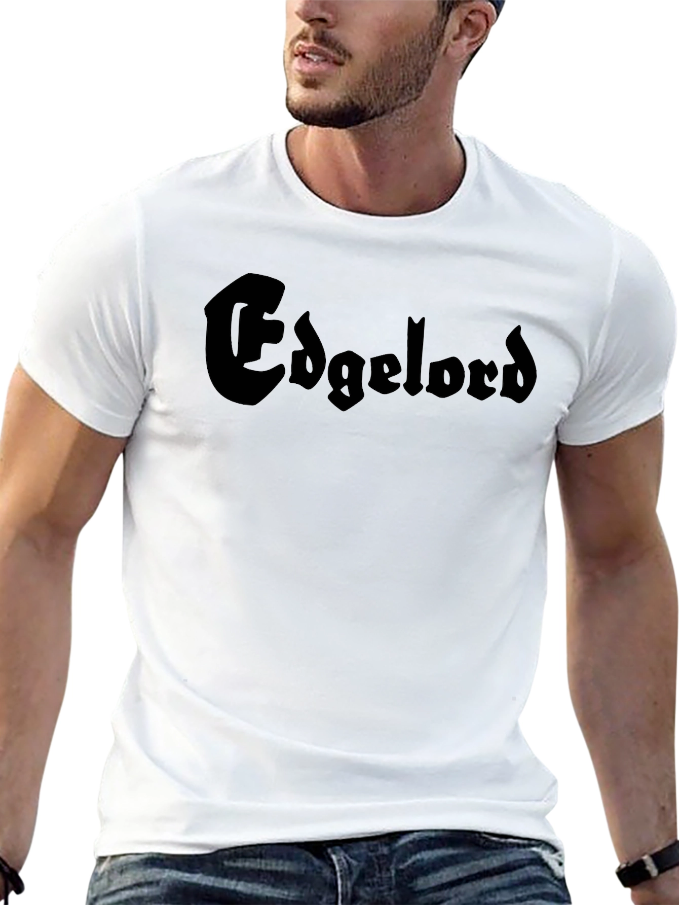 Edgelord Graphic Tee - Dark Humor Style