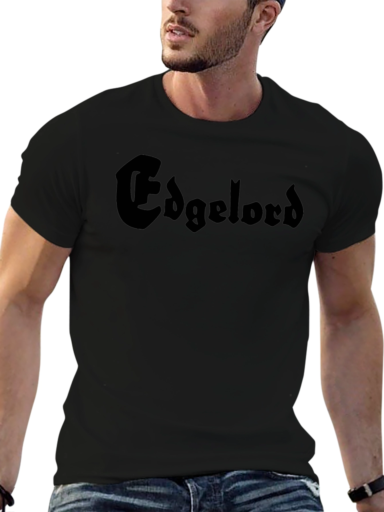 Edgelord Graphic Tee - Dark Humor Style