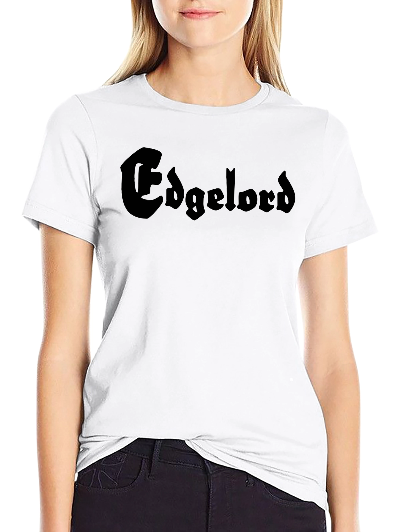 Edgelord Graphic Tee - Dark Humor Style