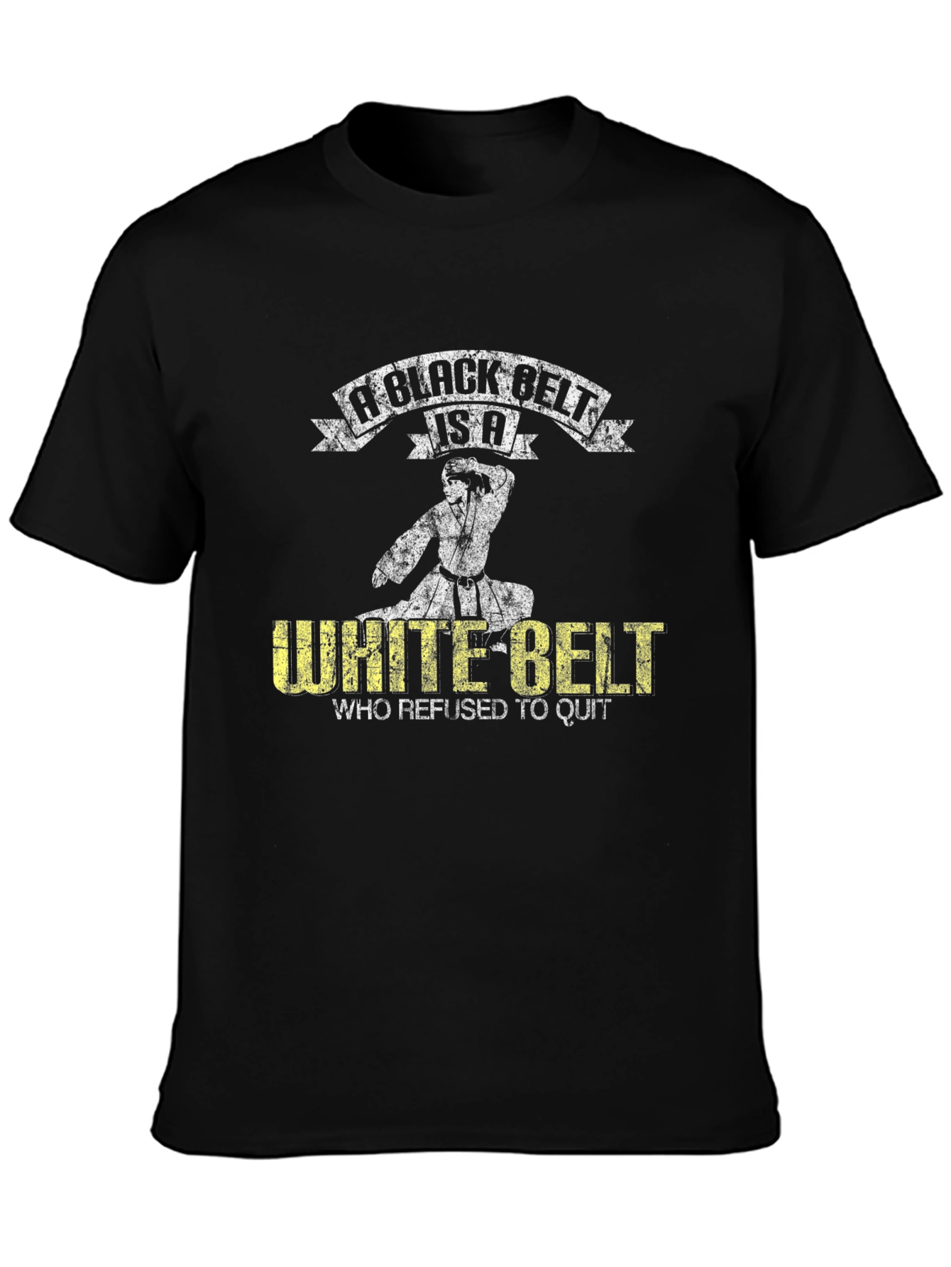 Black Belt White Belt T-Shirt