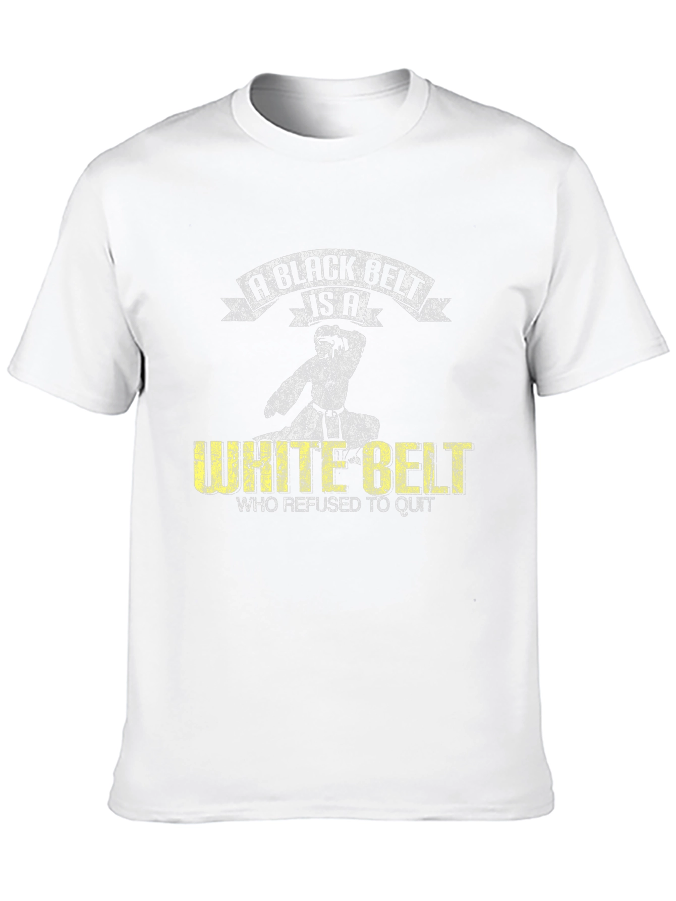 Black Belt White Belt T-Shirt