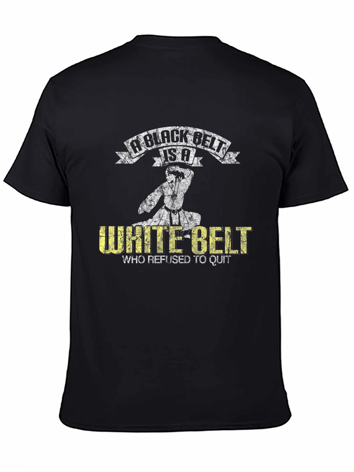 Black Belt White Belt T-Shirt