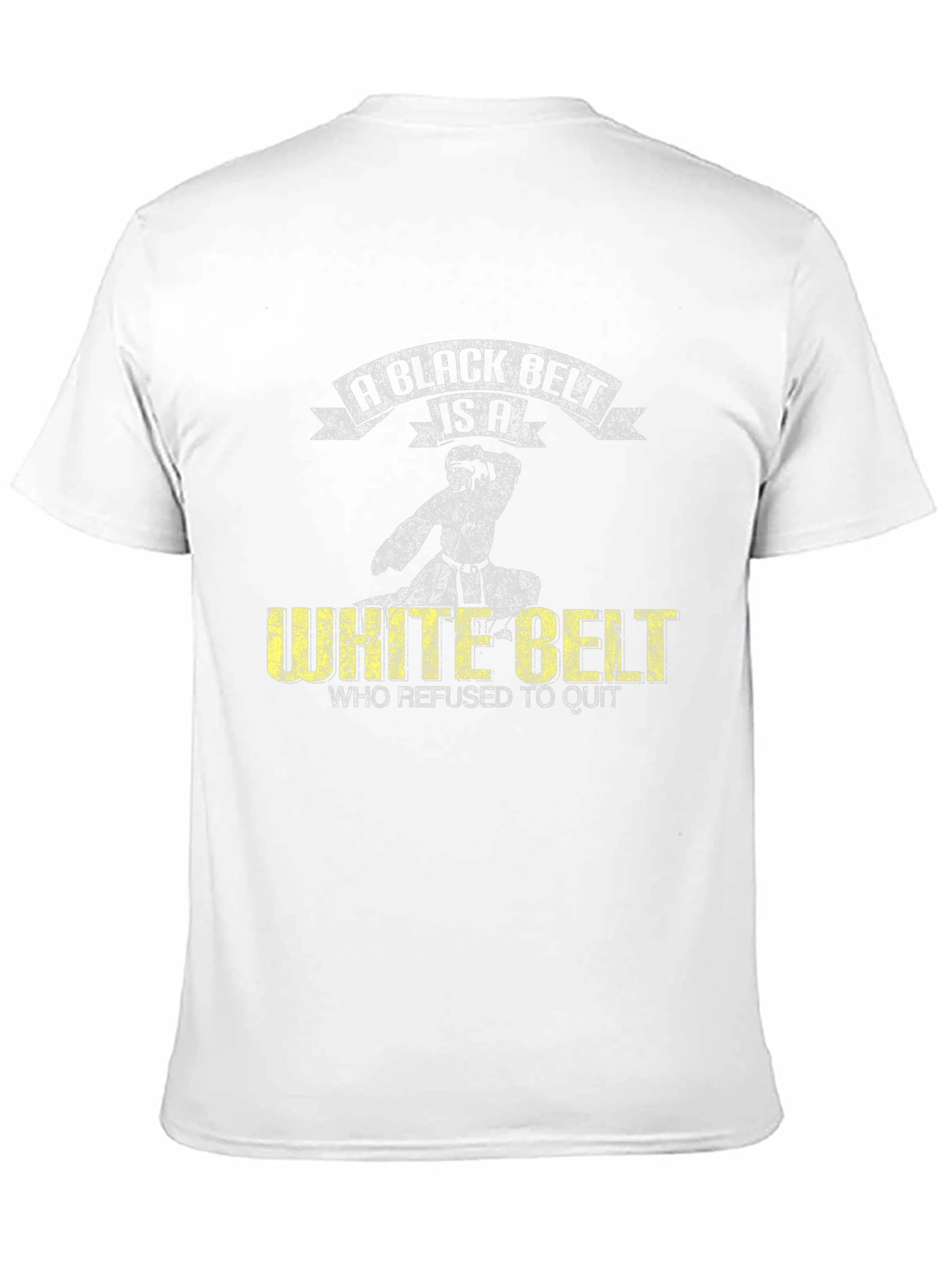 Black Belt White Belt T-Shirt