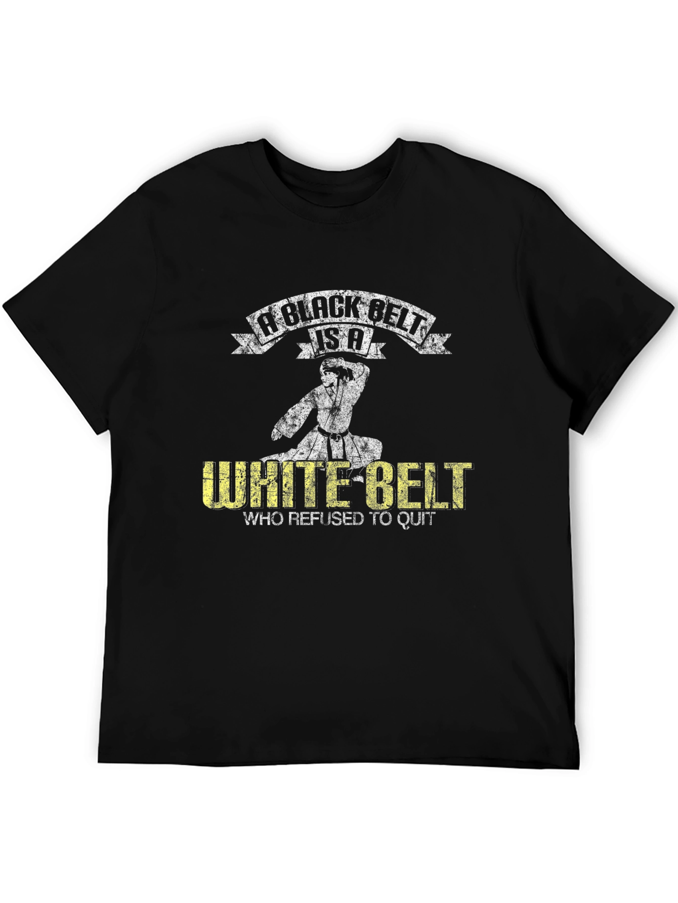 Black Belt White Belt T-Shirt