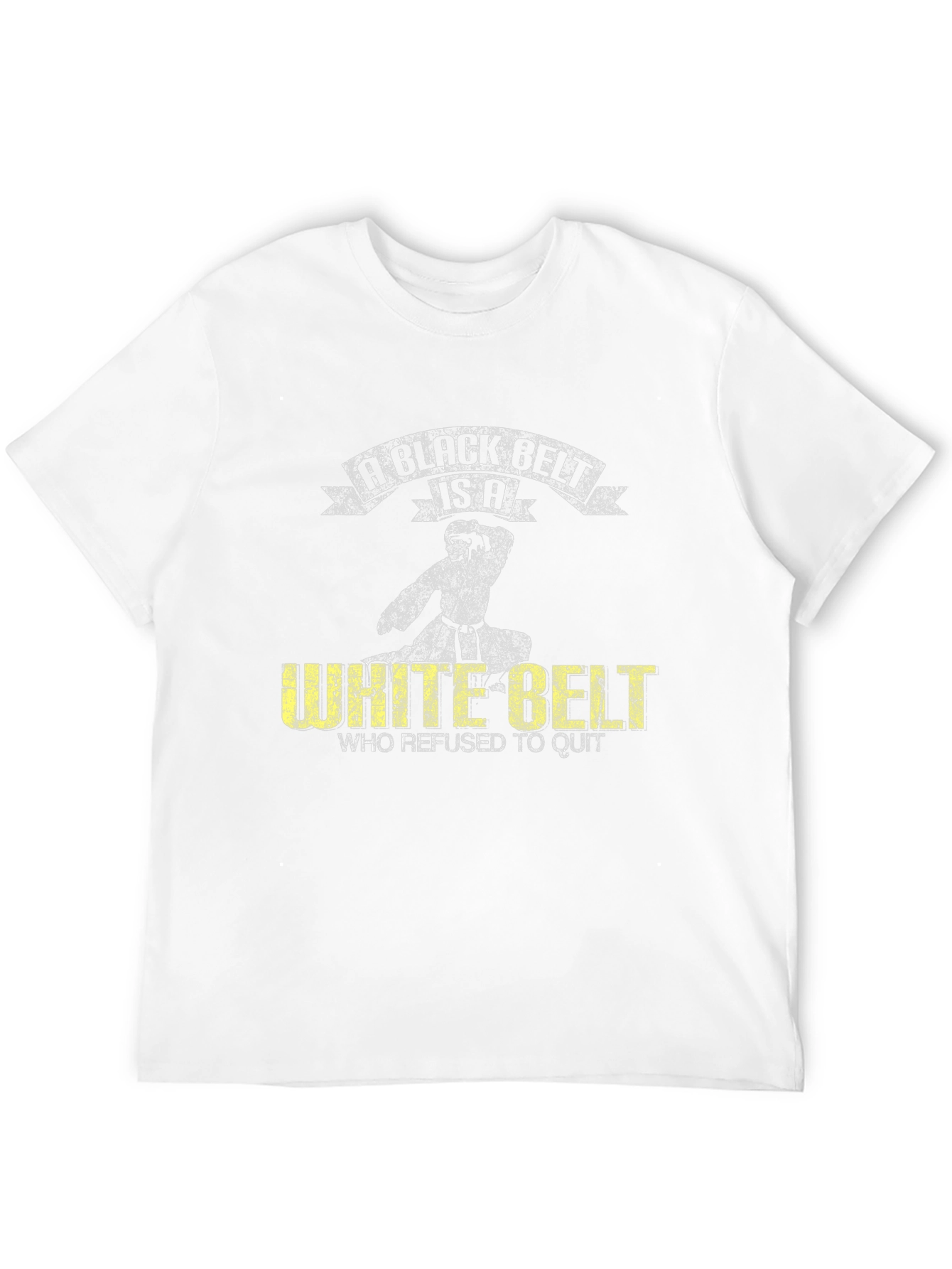 Black Belt White Belt T-Shirt