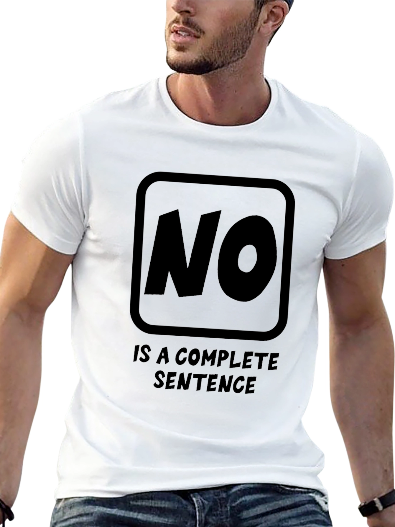 Statement T-Shirt: NO. is a Complete Sentence