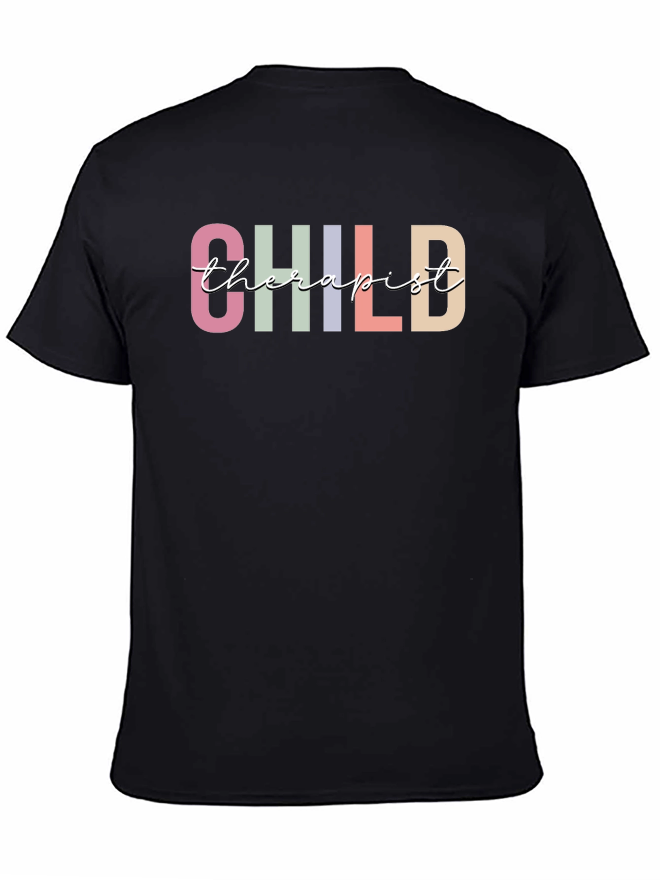 Child Therapist Graphic Tee - Soft Cotton Casual Top