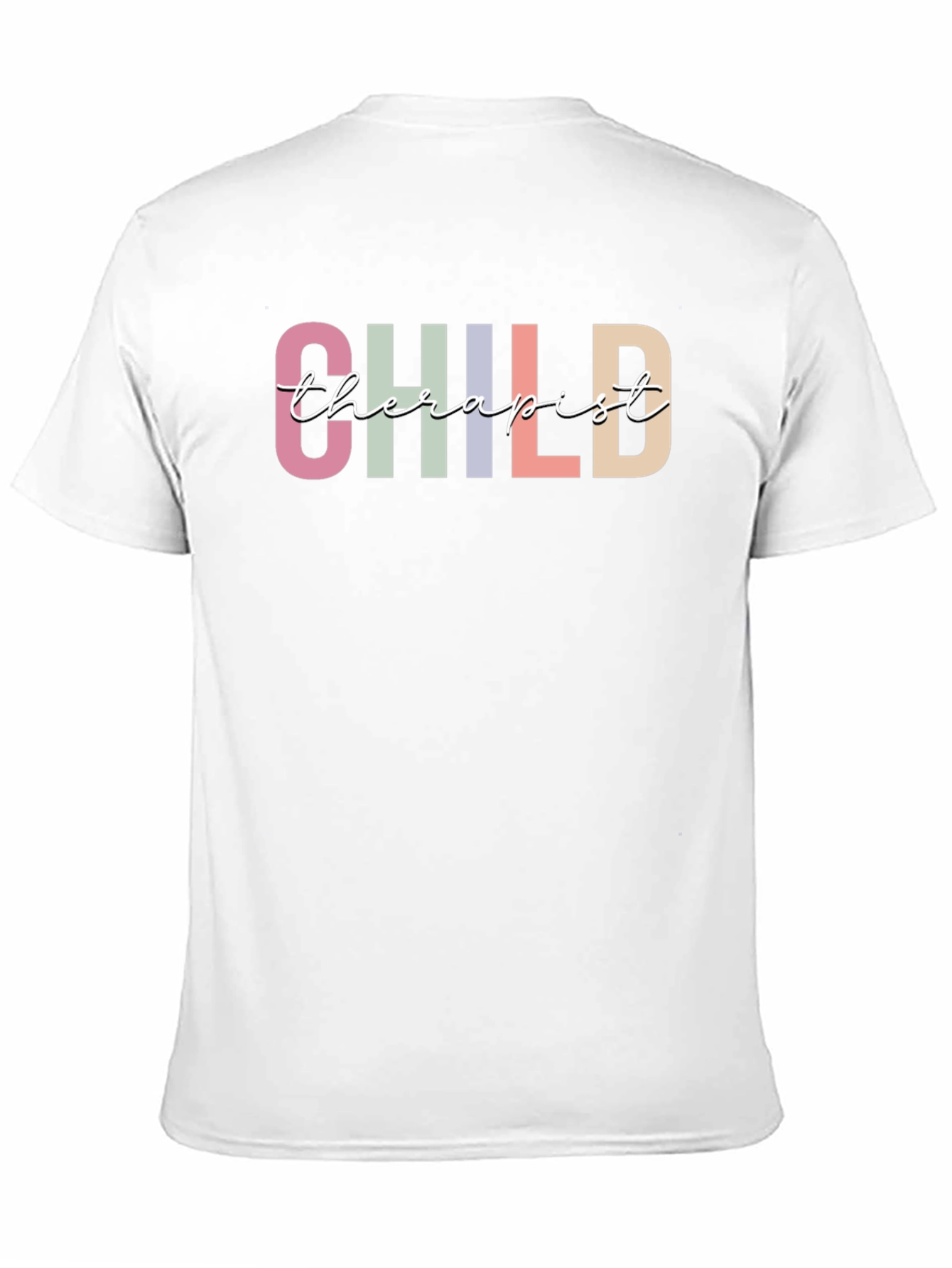 Child Therapist Graphic Tee - Soft Cotton Casual Top