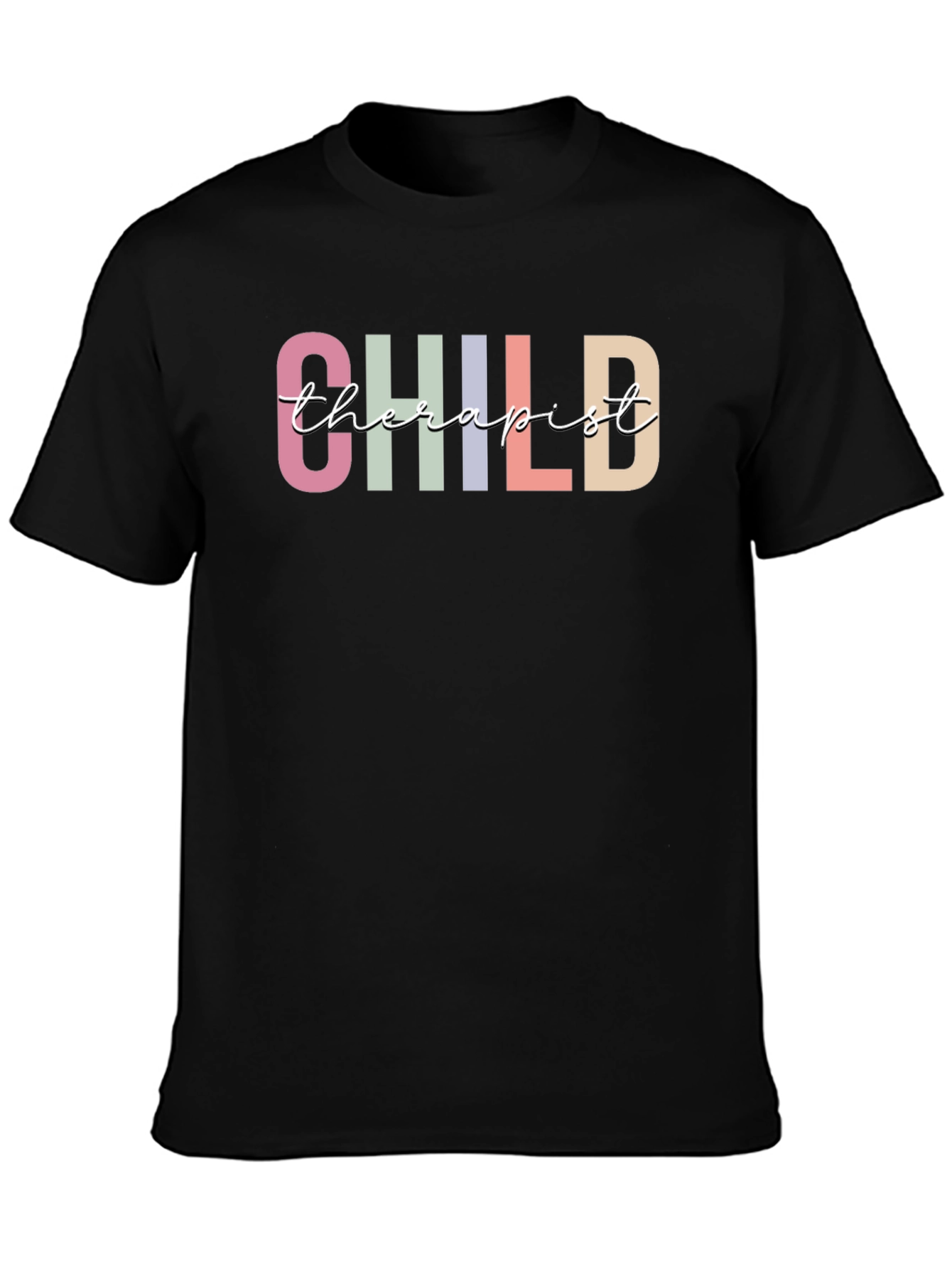 Child Therapist Graphic Tee - Soft Cotton Casual Top