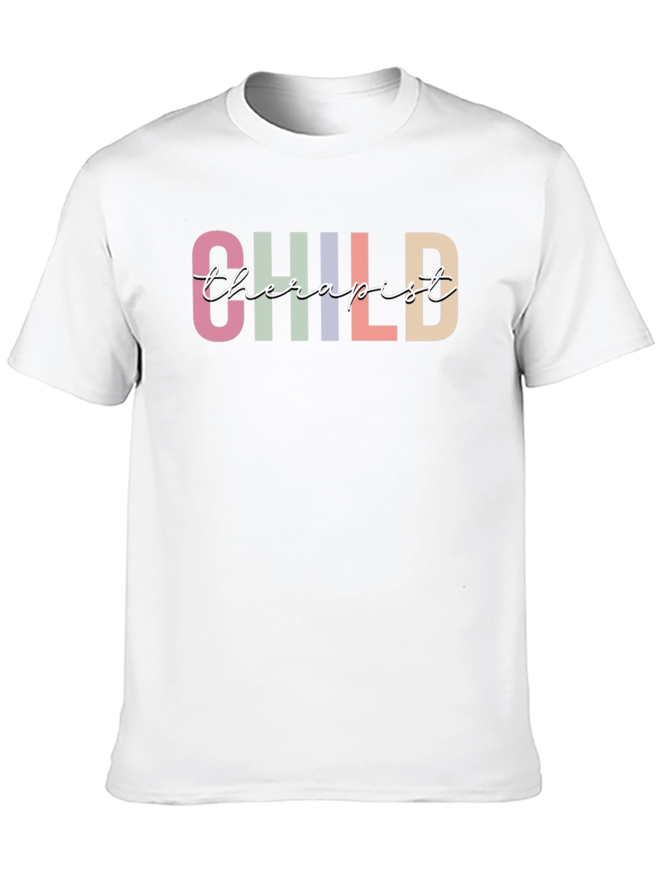 Child Therapist Graphic Tee - Soft Cotton Casual Top