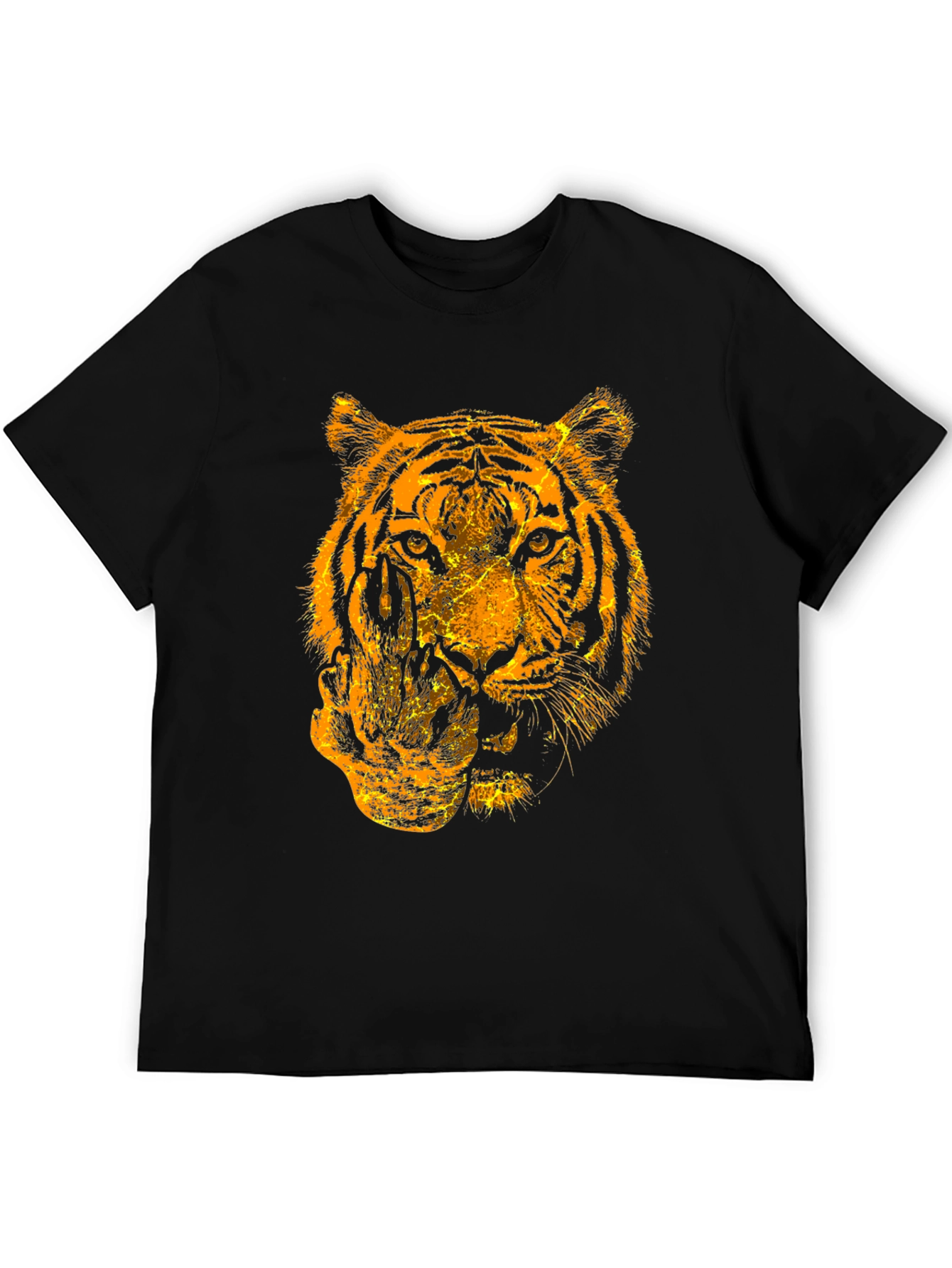 Tiger Graphic Tee - Bold Animal Print