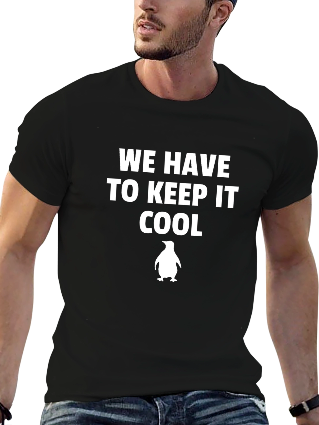 Keep it Cool Penguin Graphic Tee