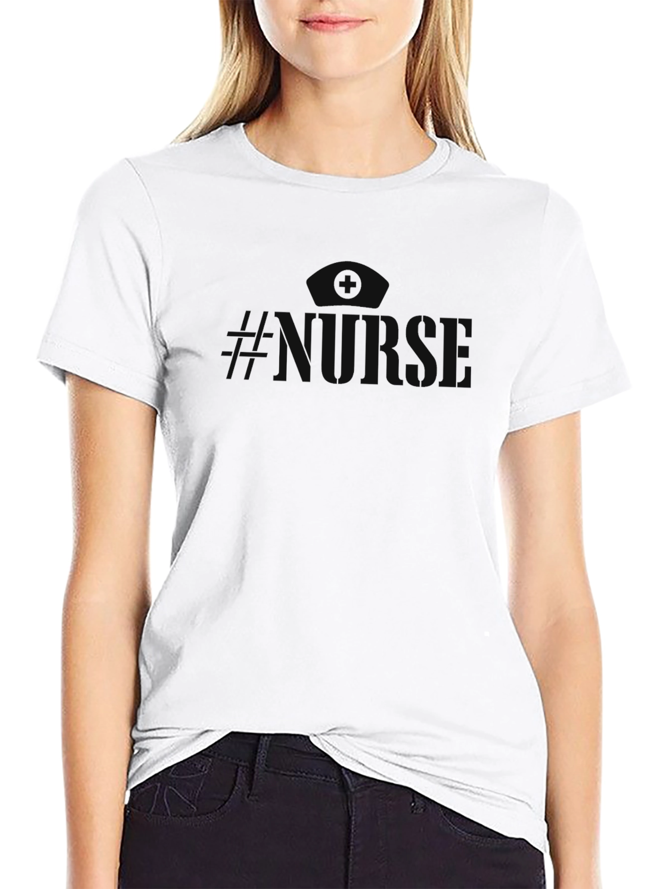 Nurse Black T-Shirt