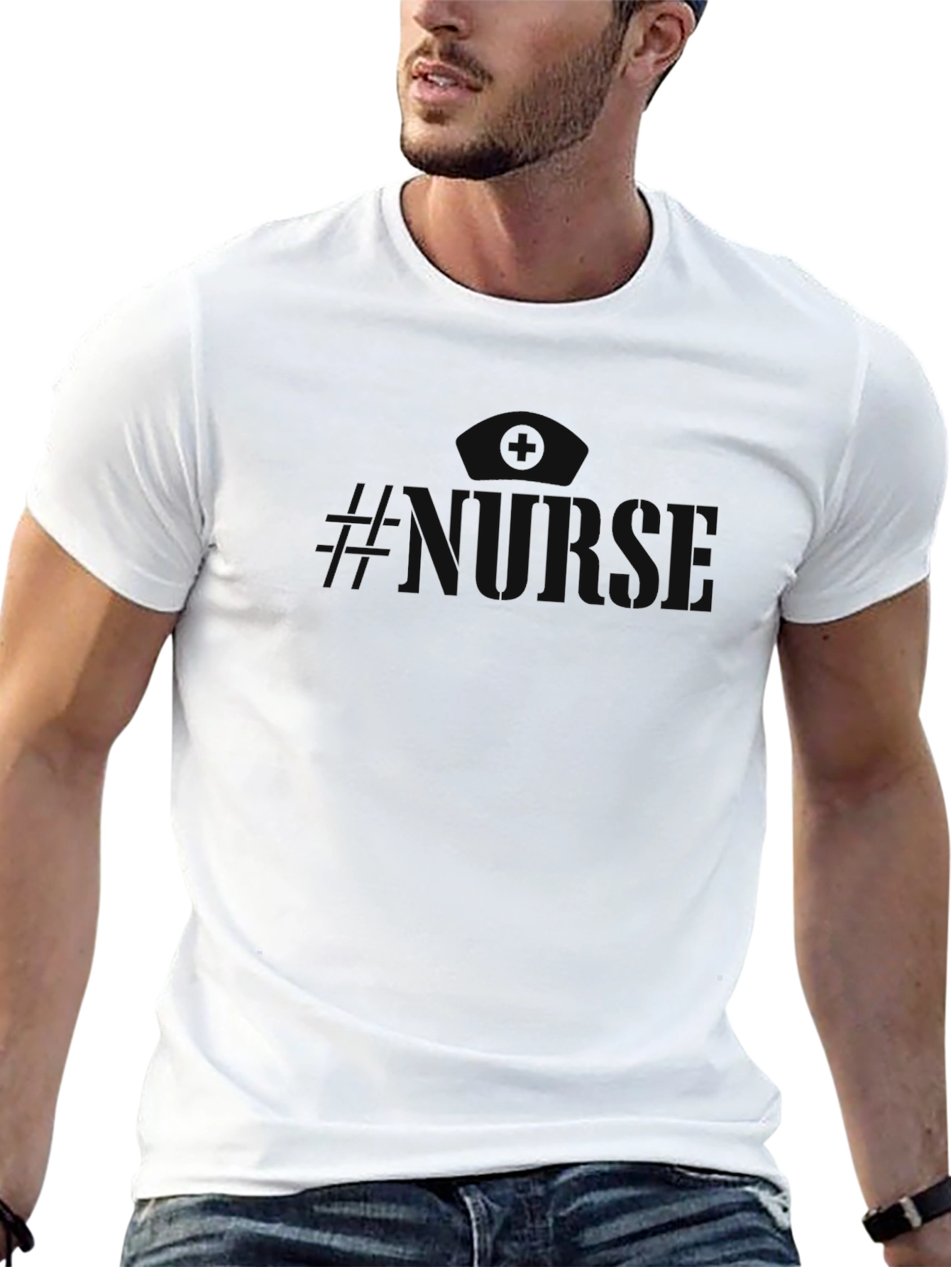 Nurse Black T-Shirt