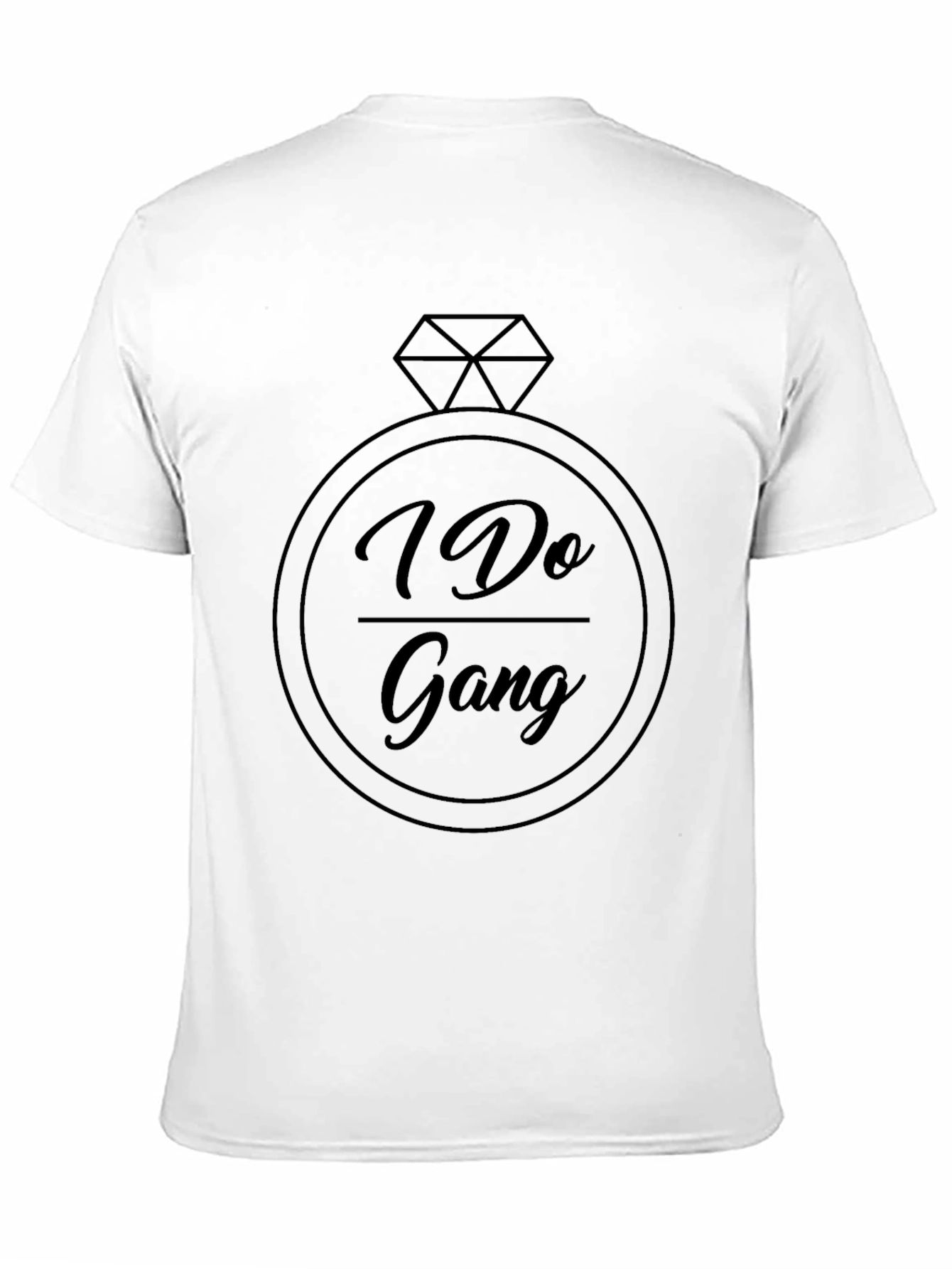 I Do Gang Wedding Party T-Shirt