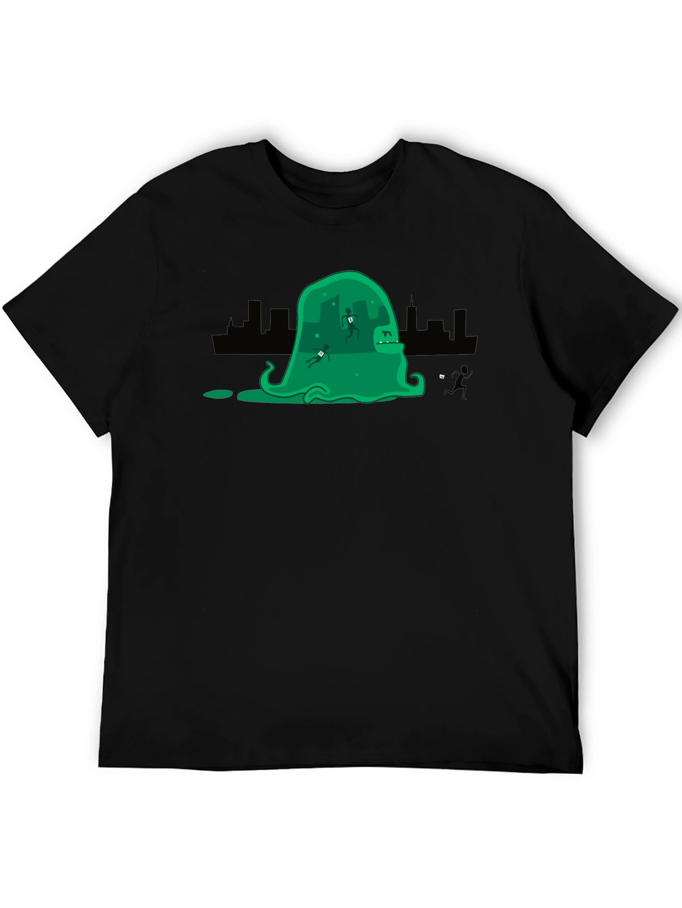 Monster Slime Black T-Shirt