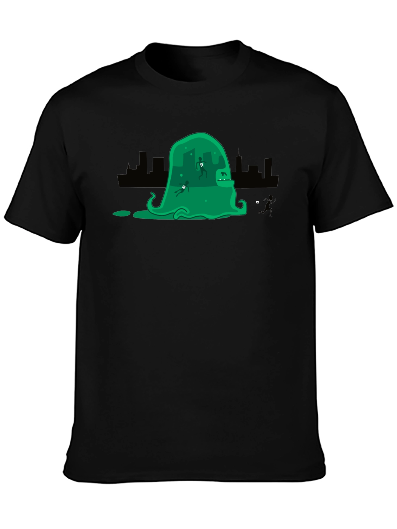 Monster Slime Black T-Shirt