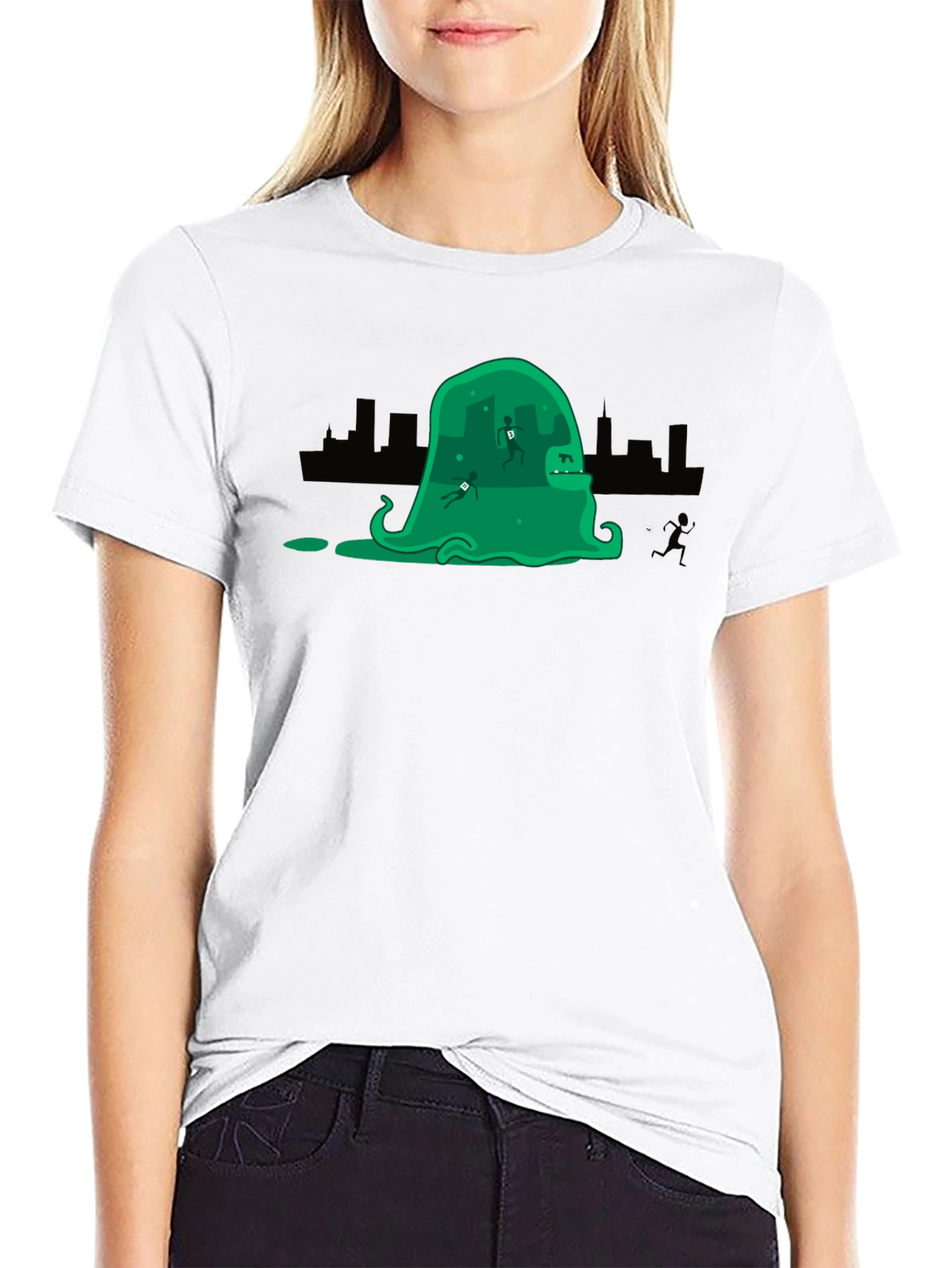 Monster Slime Black T-Shirt
